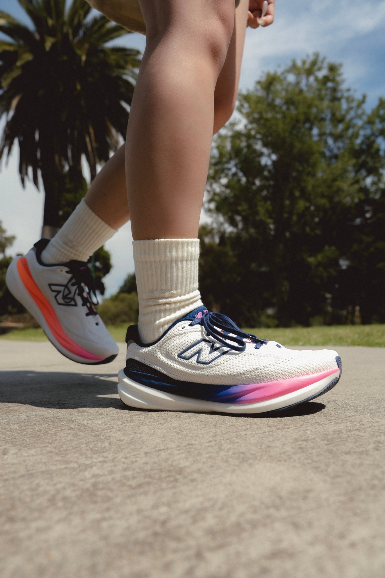 ニューバランスのランニングシューズ