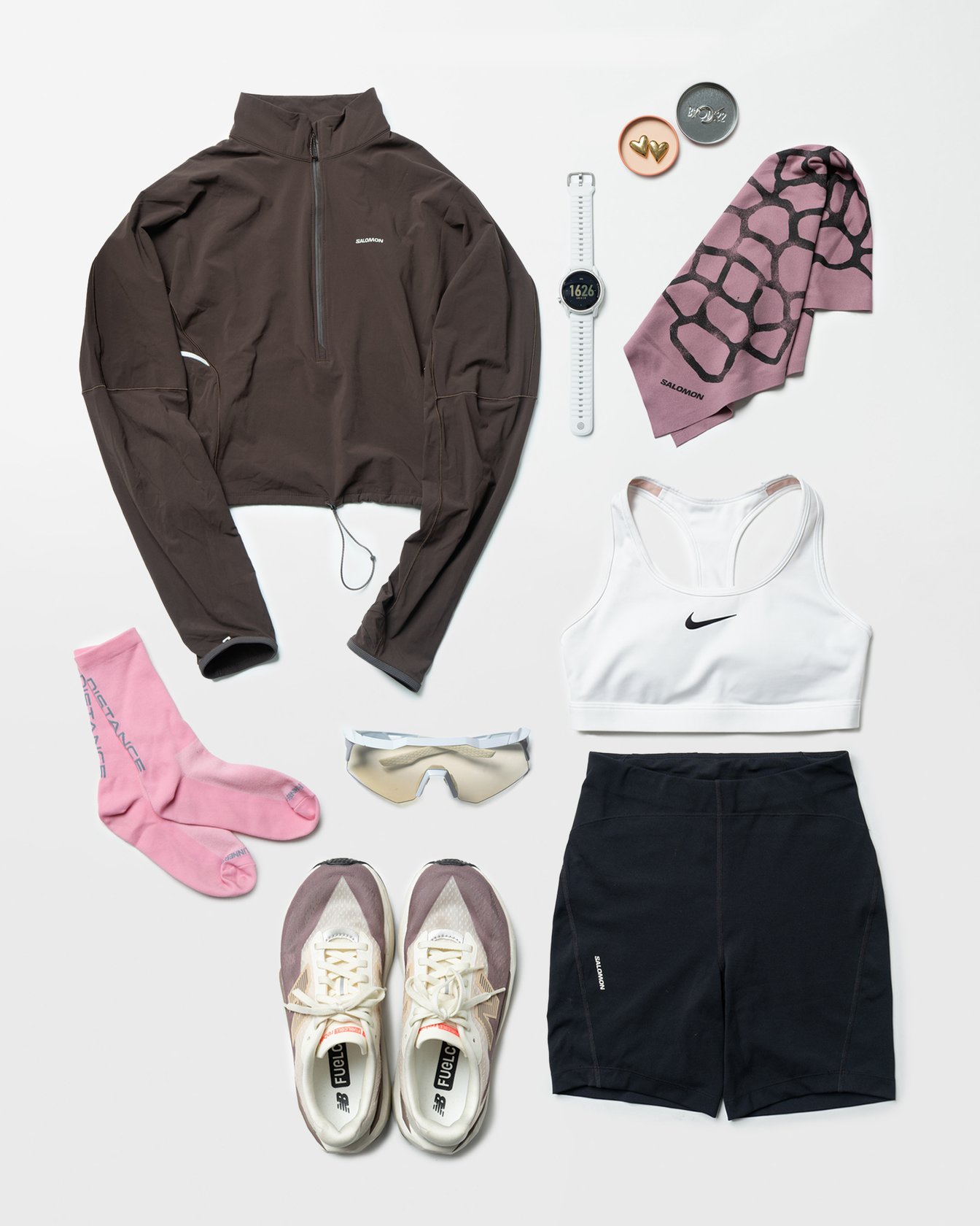 ランニングギアのコラージュ