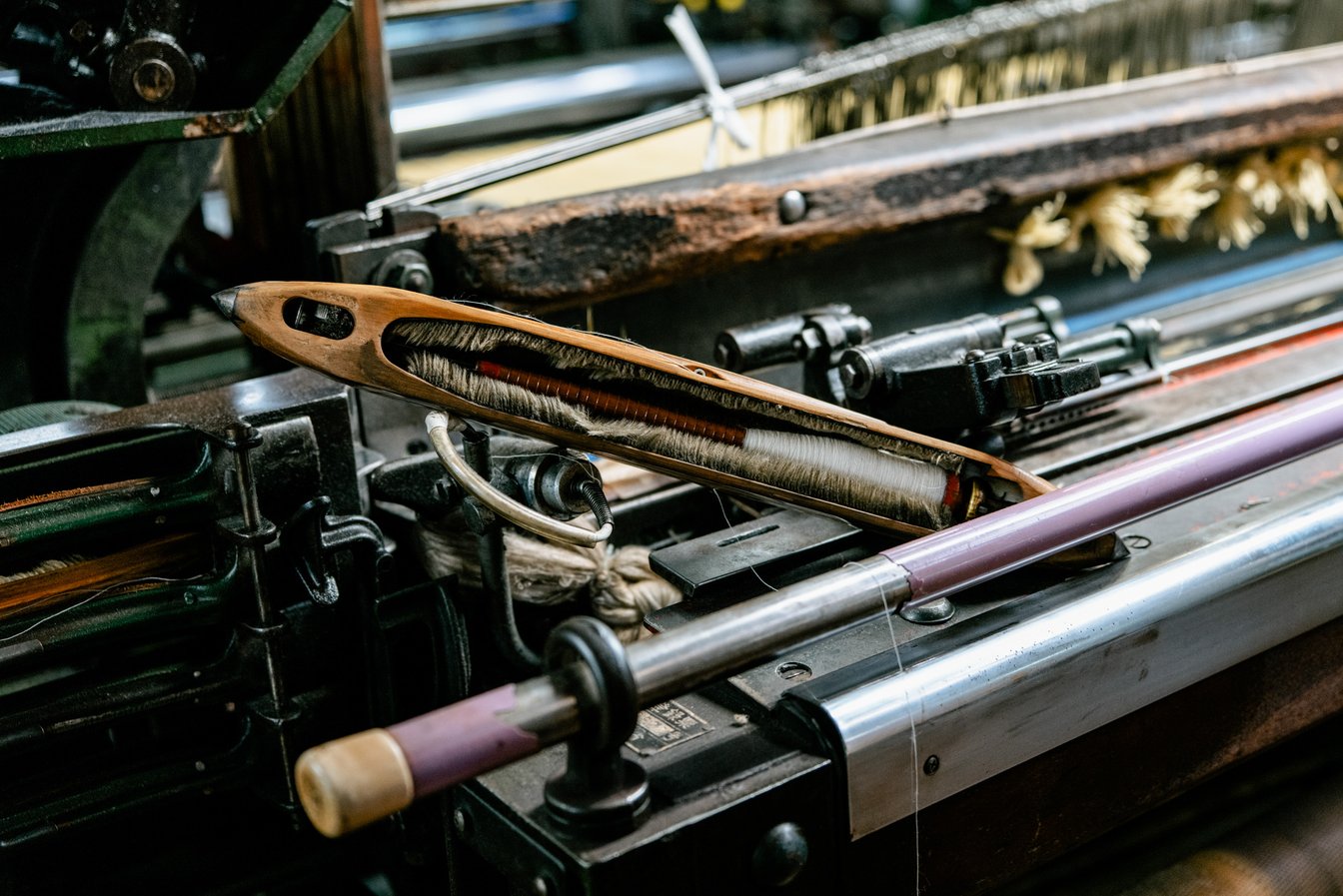 レピア織機の杼（シャトル）