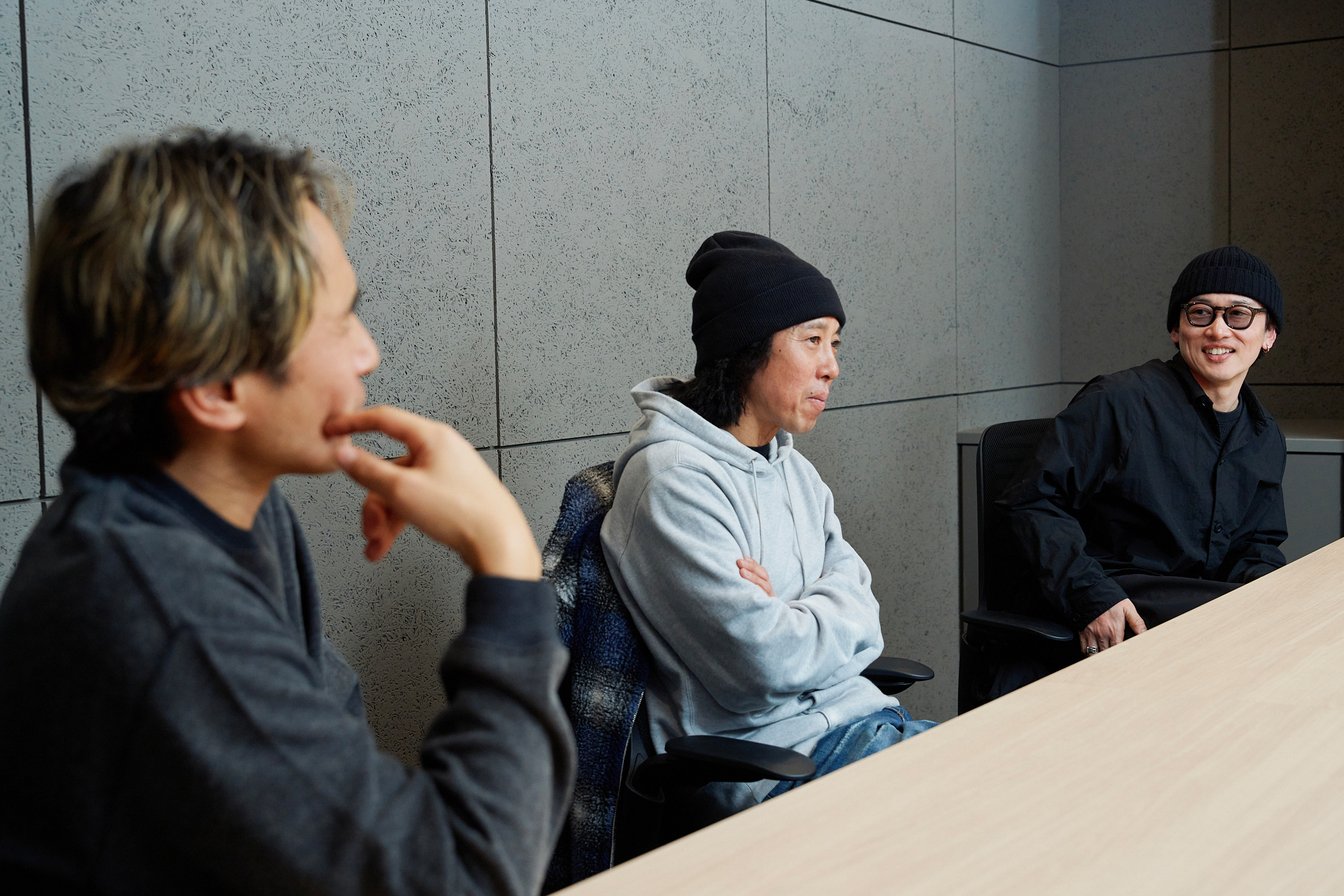 スノーボード有識者鼎談の参加者ポートレート