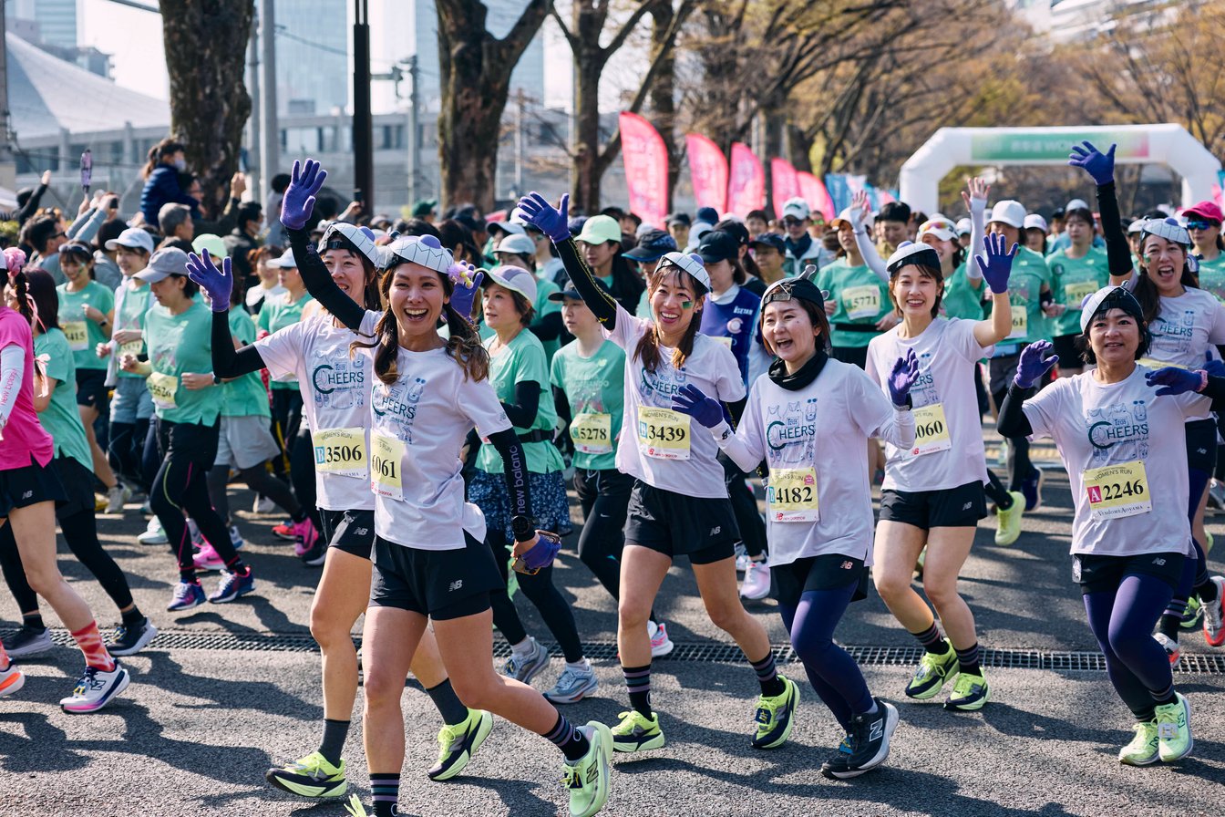 表参道ウィメンズランの様子