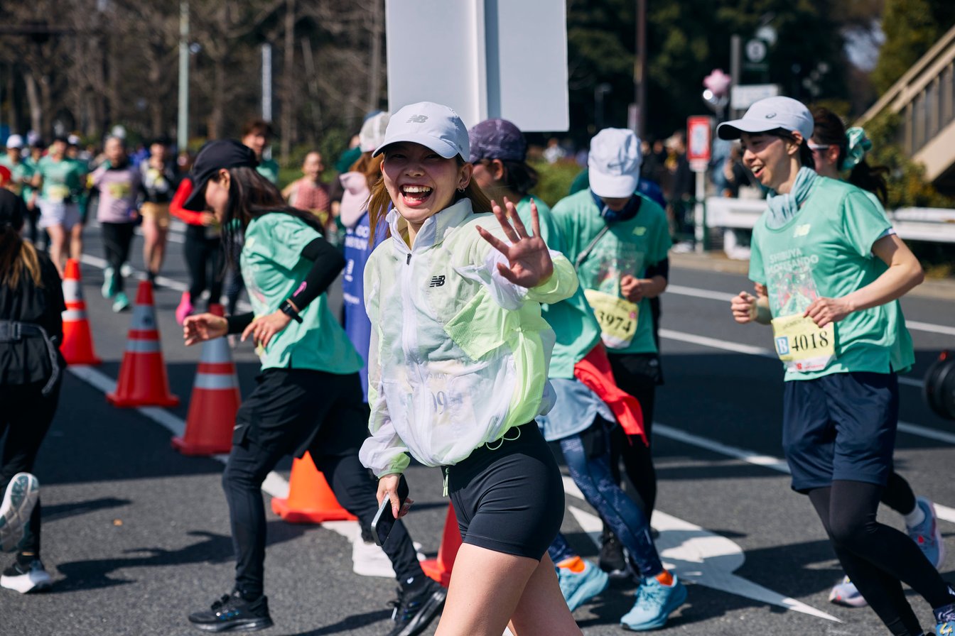 表参道ウィメンズランの様子