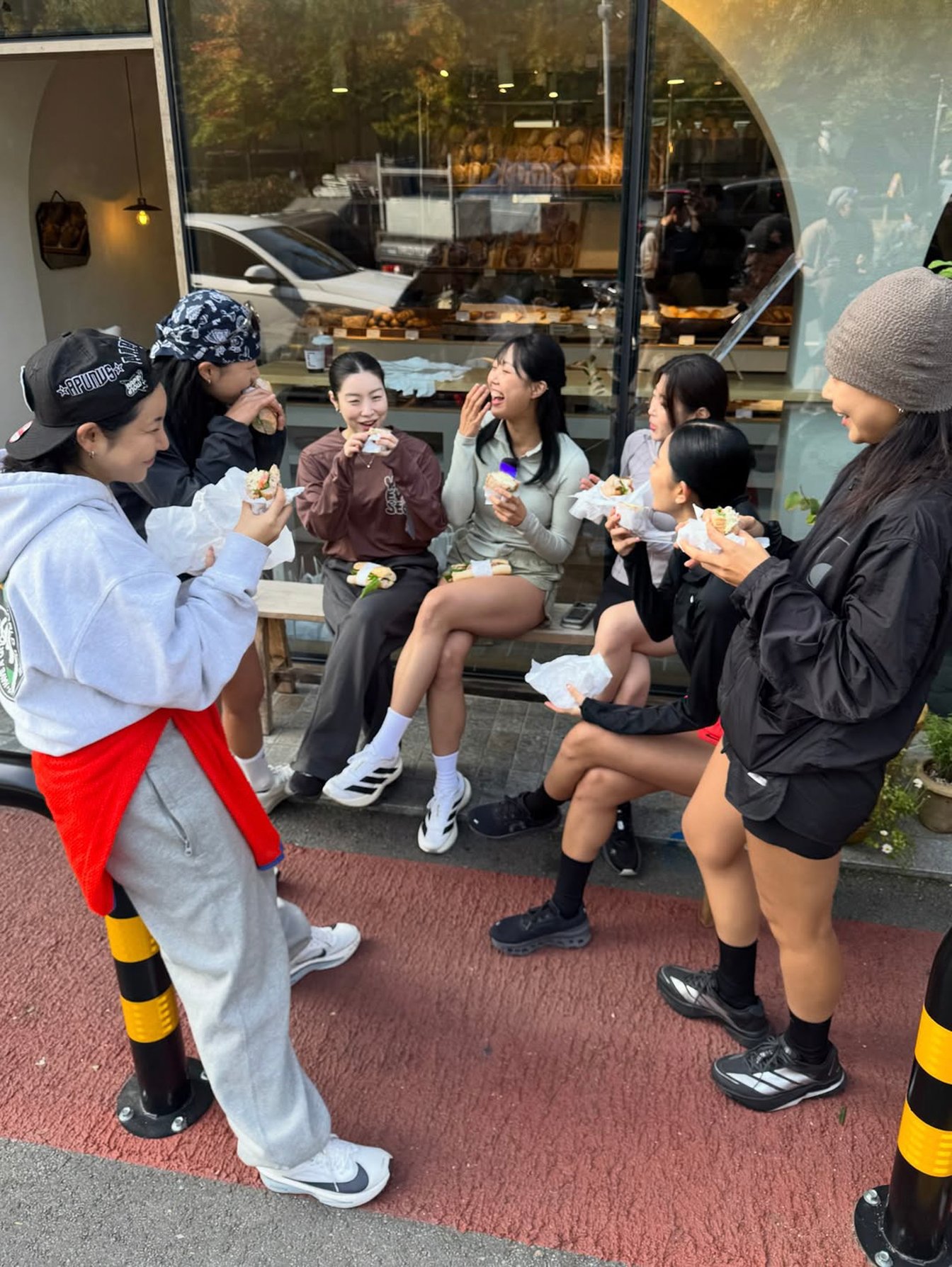 グループランの様子