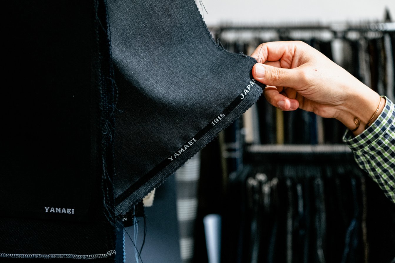 山栄毛織の耳ネーム