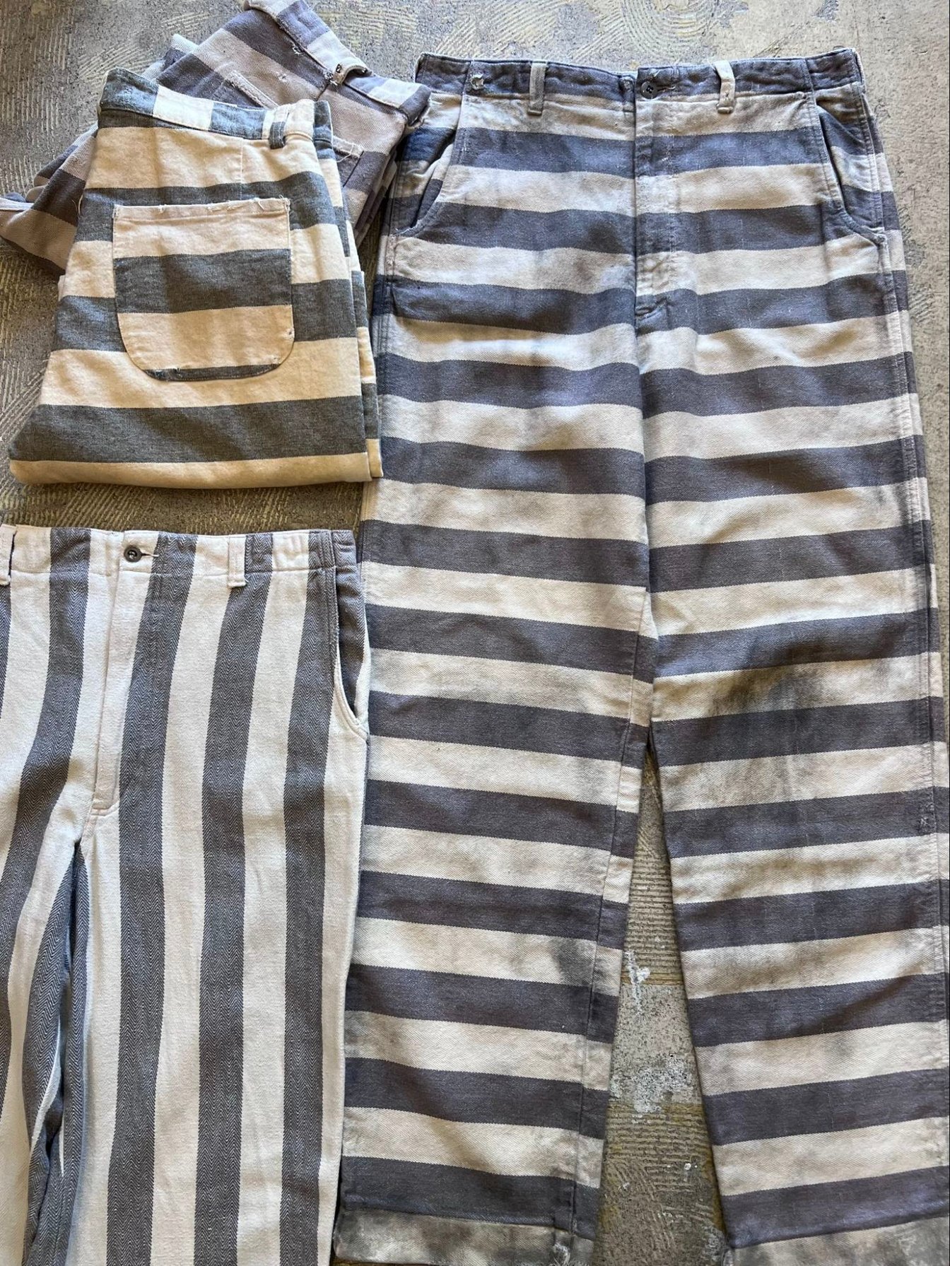 ABOUT 60S PRISONER PANTS