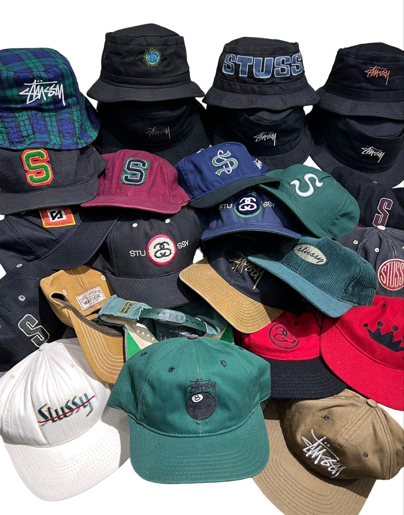 80'S〜90'S OLD STUSSY HATS
