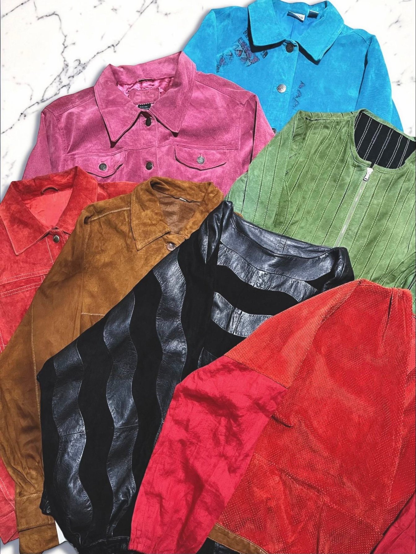 RARE-TONED SUEDE & REFINED LEATHER SELECTION