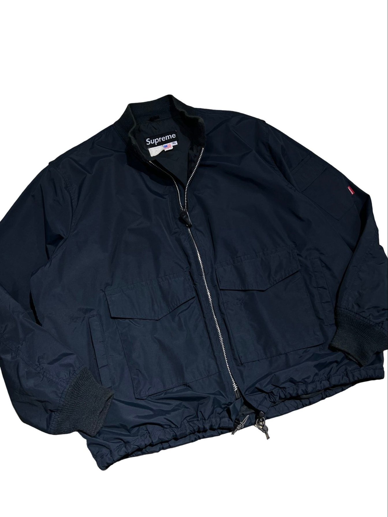 90'S SUPREME SPIEWAK G-8 WEP JACKET NAVY/XL