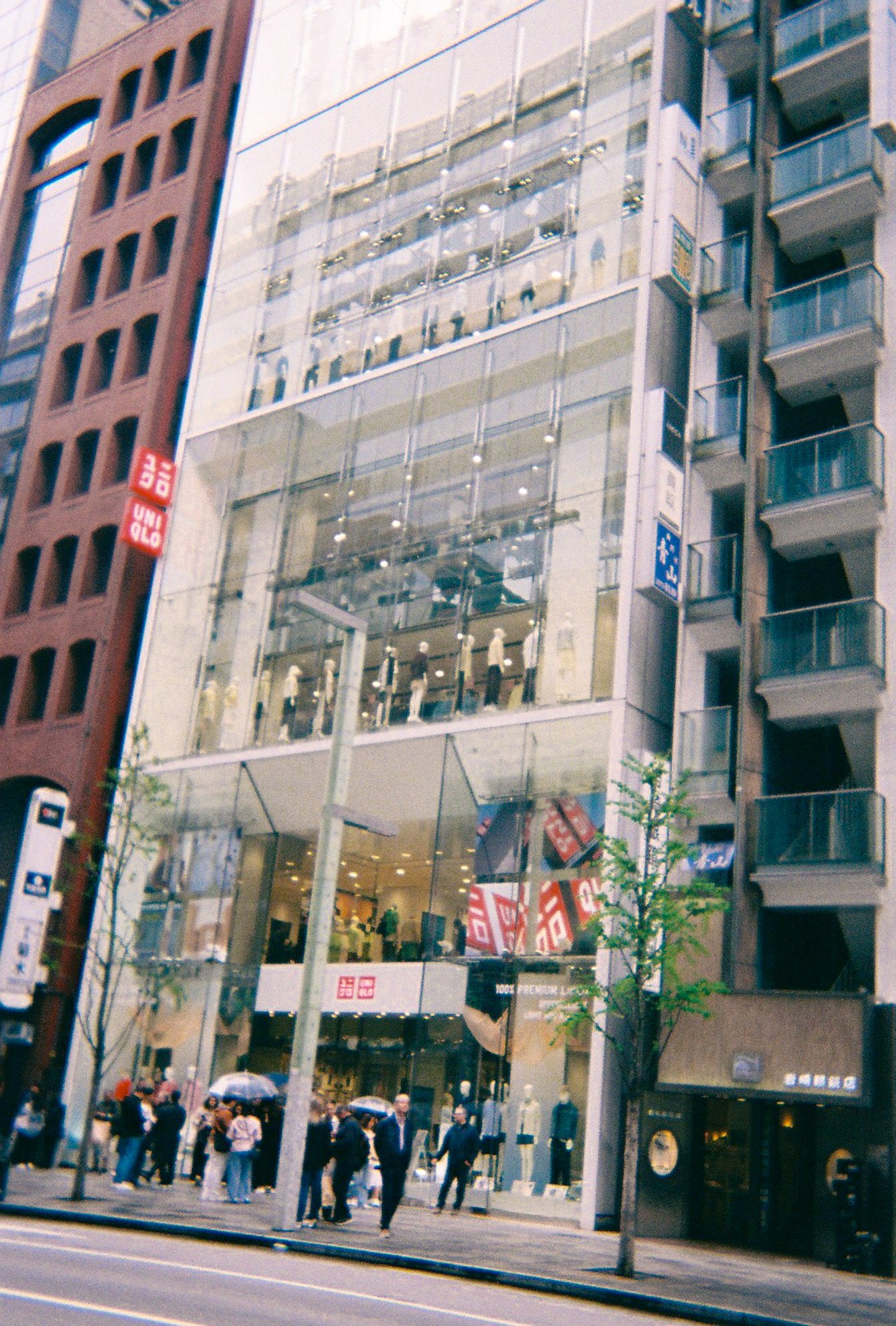 「ユニクロ銀座店」の外観