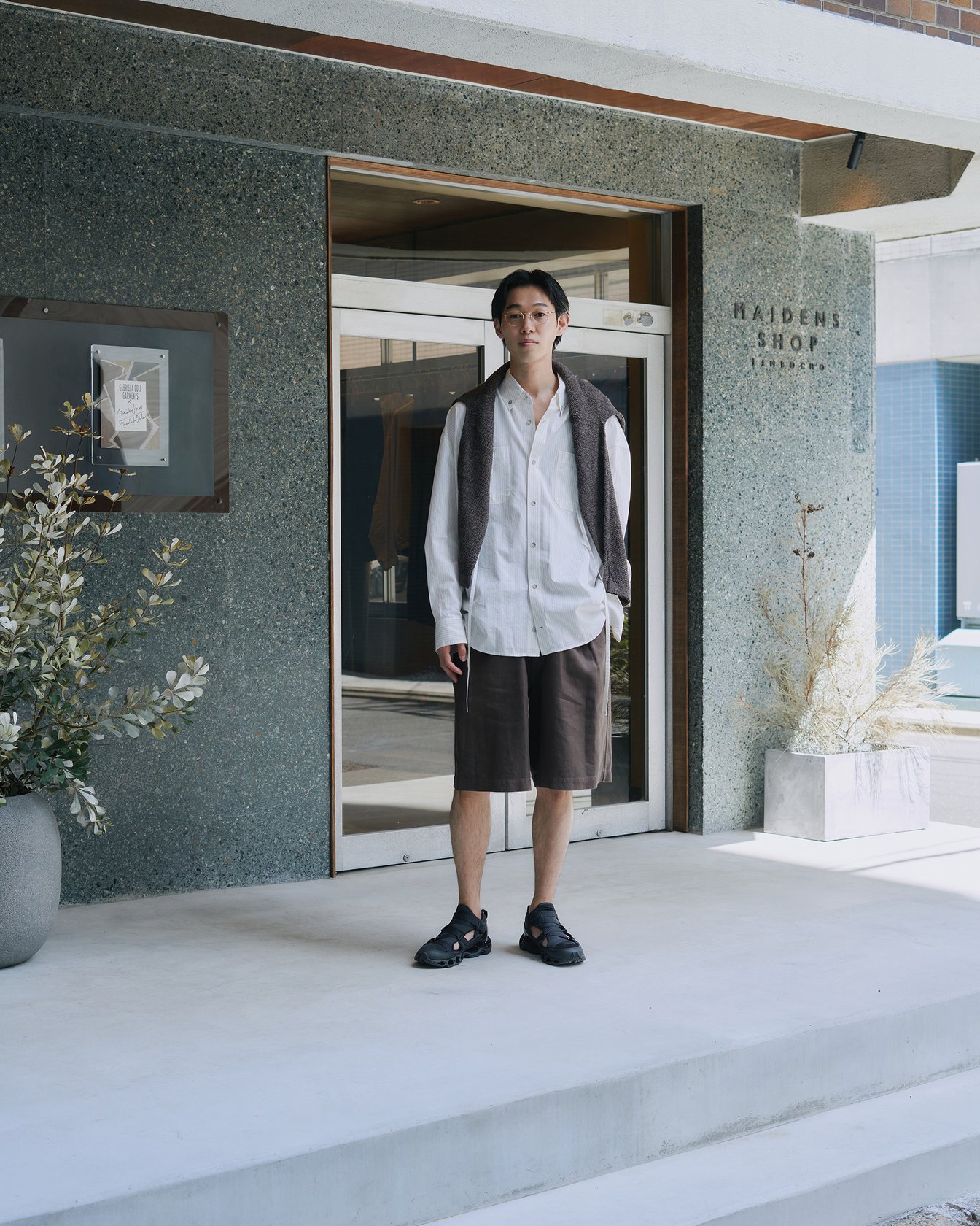 男性のスナップ