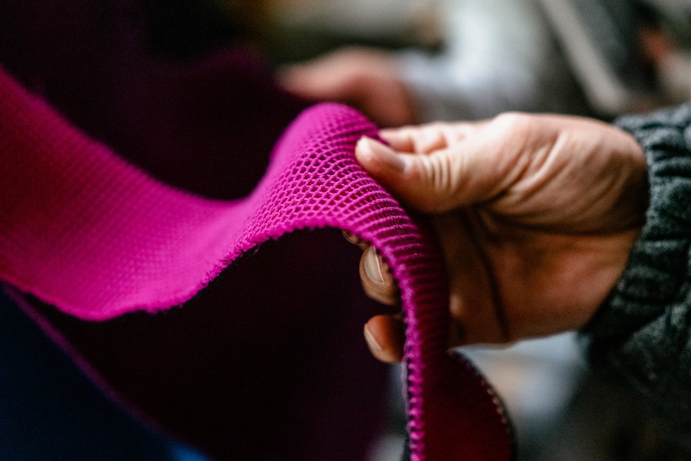 葛利毛織工業株式会社が手掛けたテキスタイル