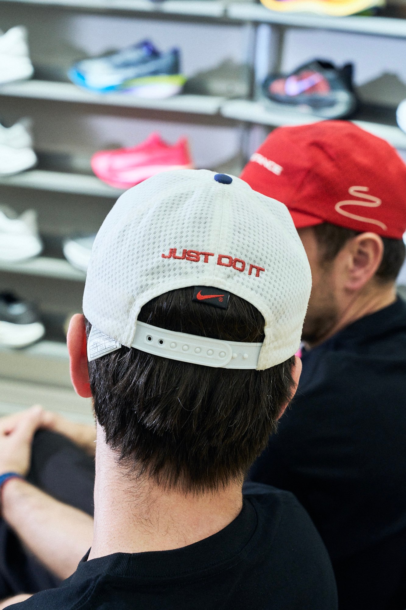 ザビエとギョームの後ろ姿