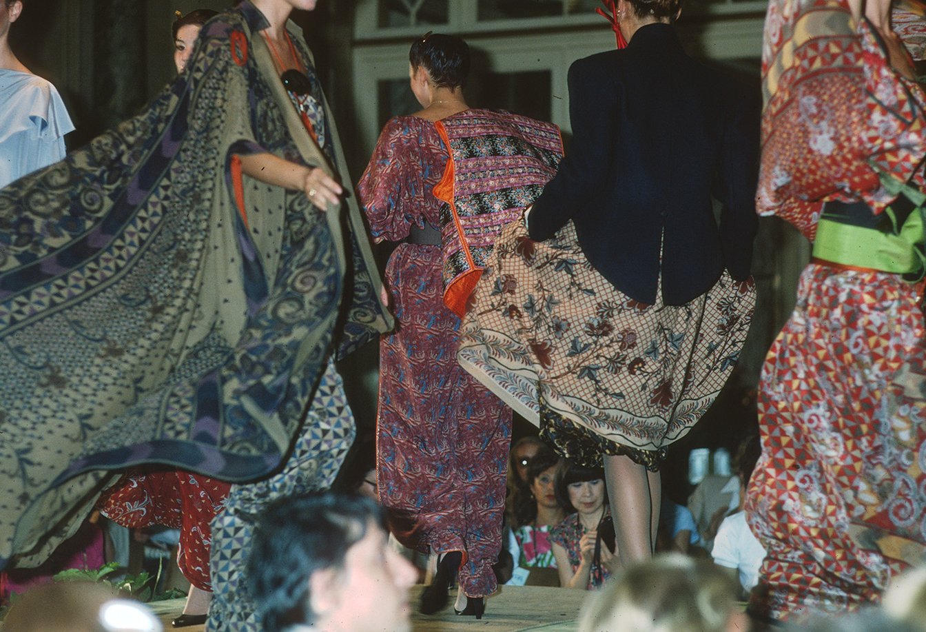 1978年のローマでのオートクチュールショーの様子