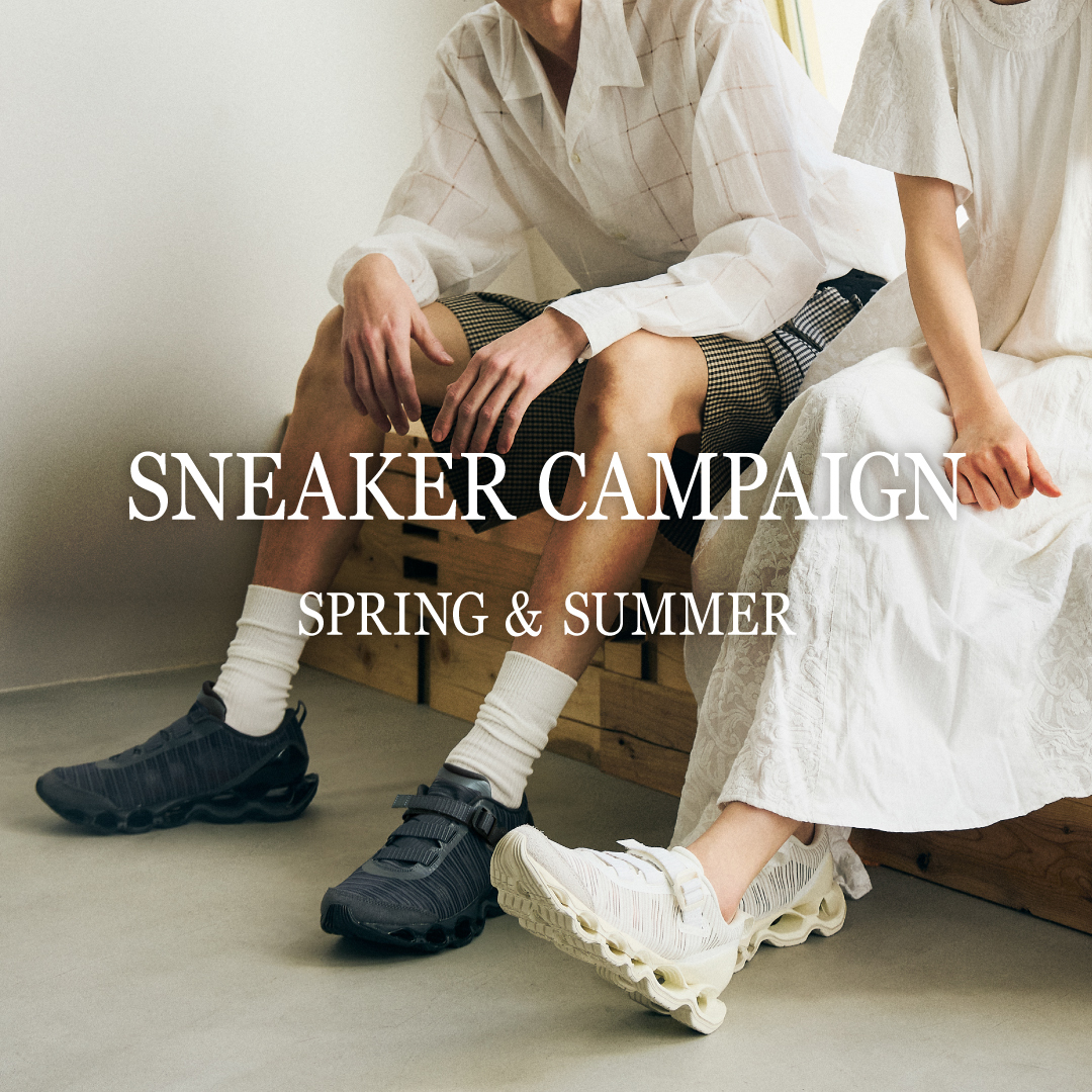 ミズノのキャンペーンヴィジュアル