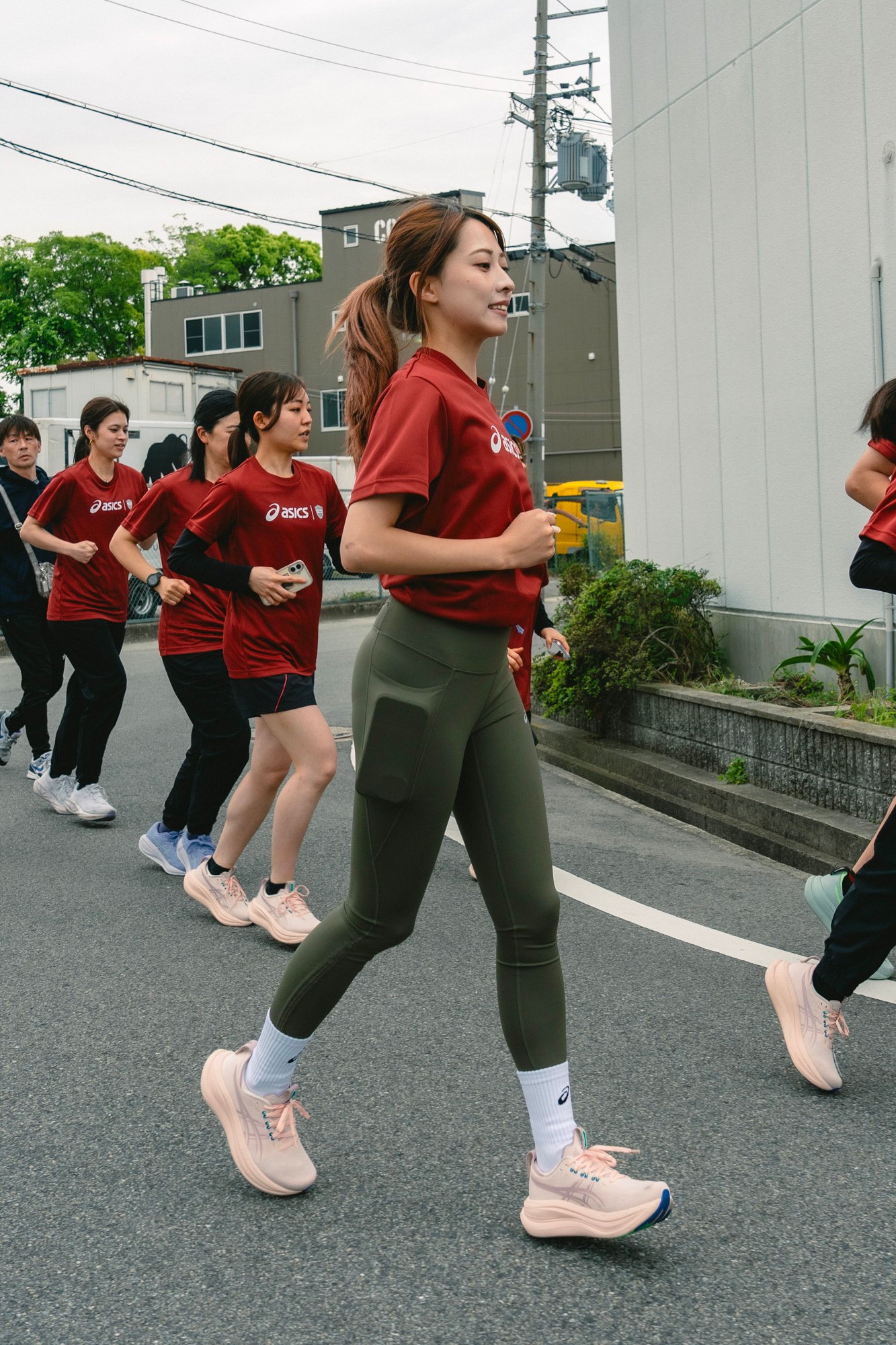 ランニングの様子
