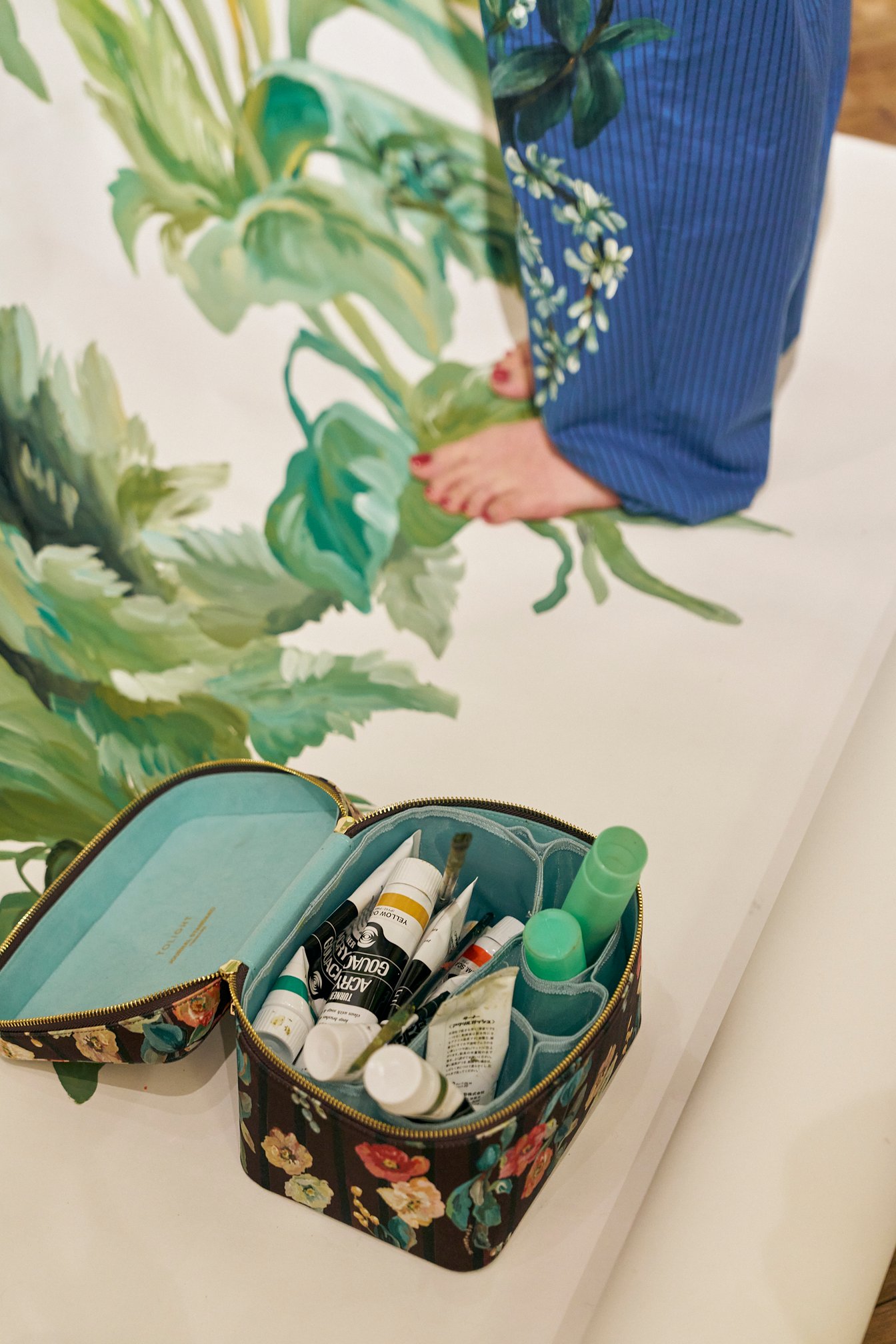 ライブペンティングの様子