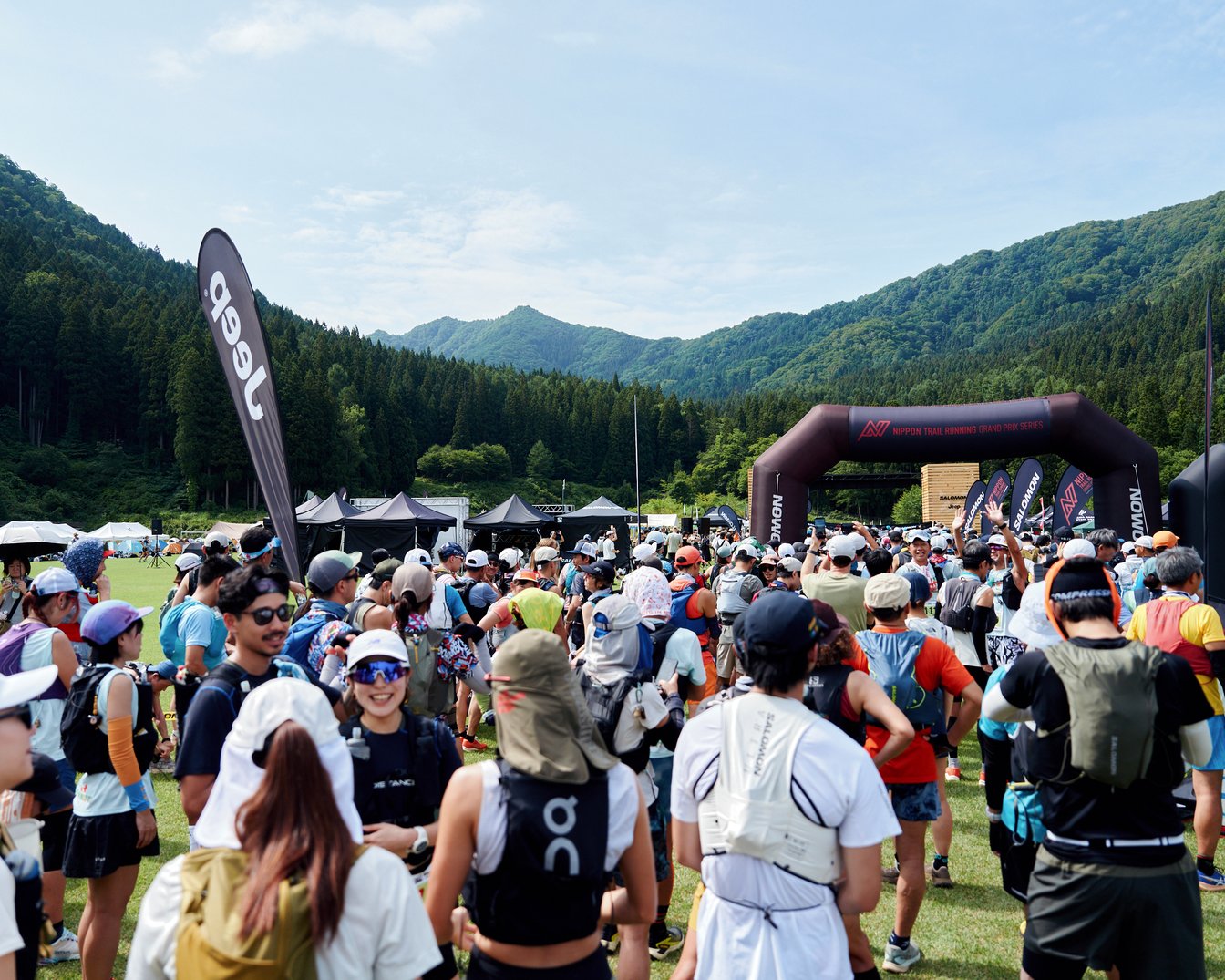 レース会場の様子