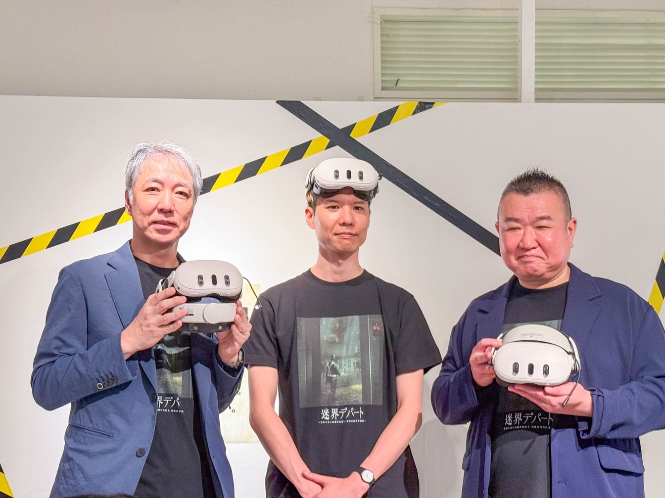 大丸松坂屋百貨店 林執行役員、日本XRセンター 小林代表取締役 CEO、闇 内山代表取締役社長
