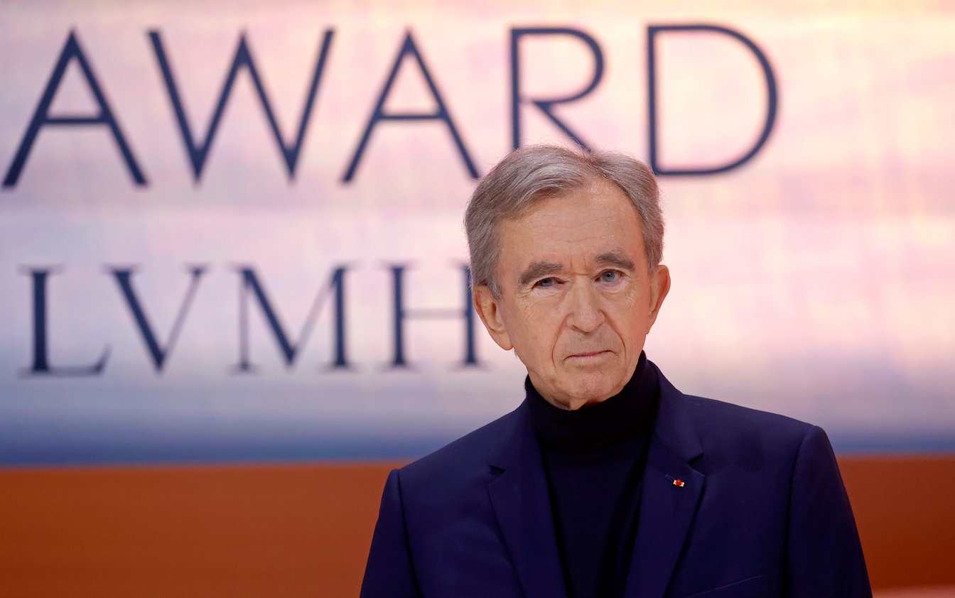 ベルナール・アルノー氏(2024年5月撮影)