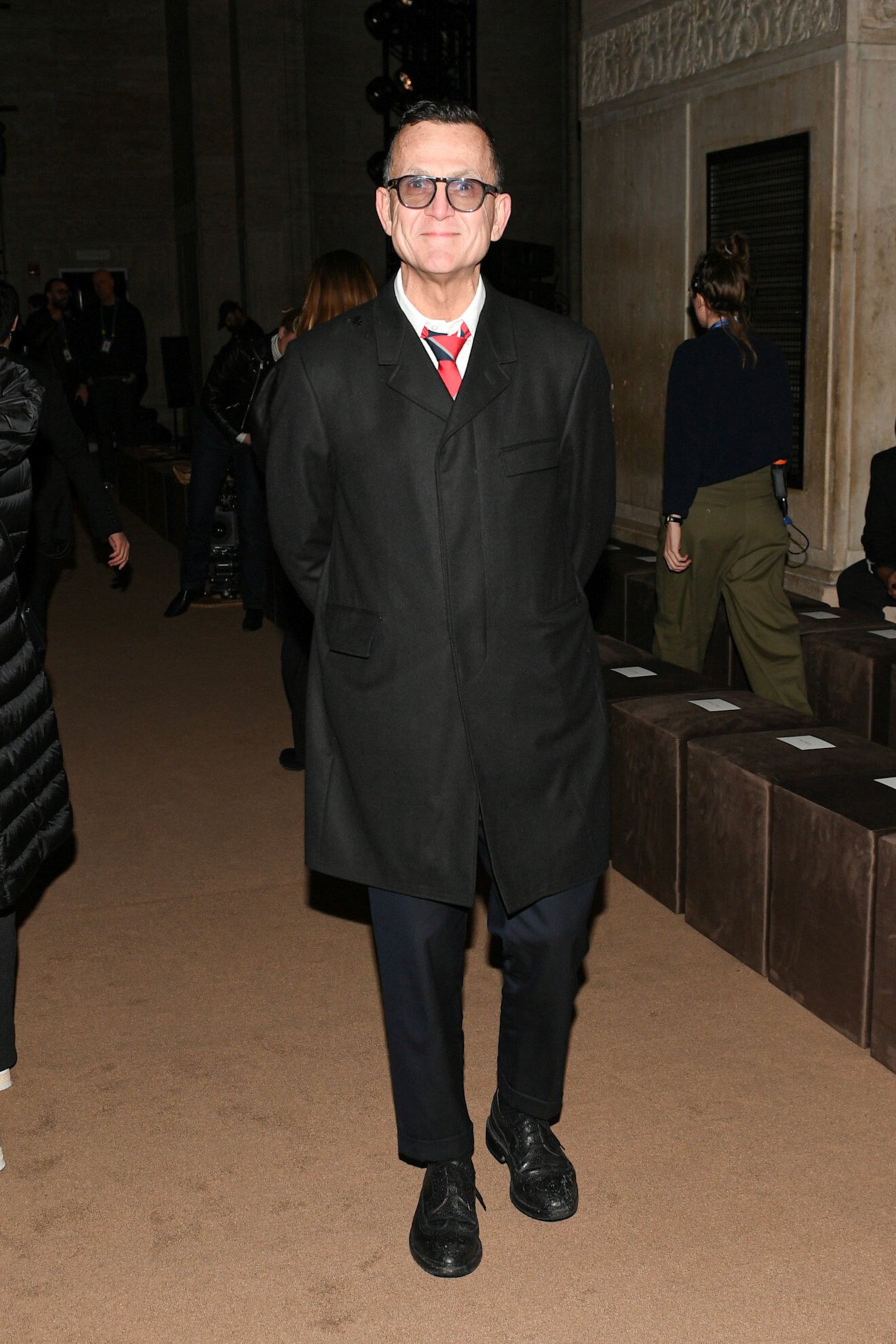 CFDAのスティーブン・コルブCEO（※写真は「コーチ」2026年秋冬コレクションのショー来場時のもの）