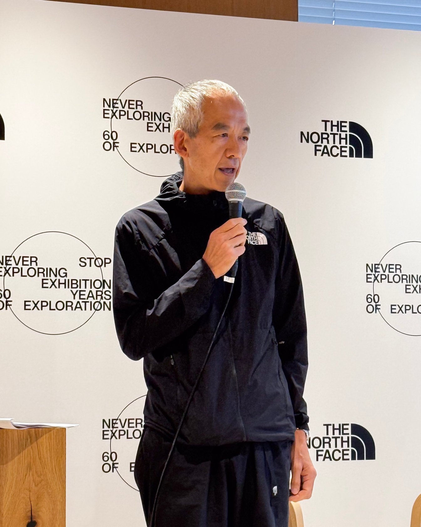 ゴールドウインの取締役副社長COOでザ・ノース・フェイス事業本部長を務める森光氏