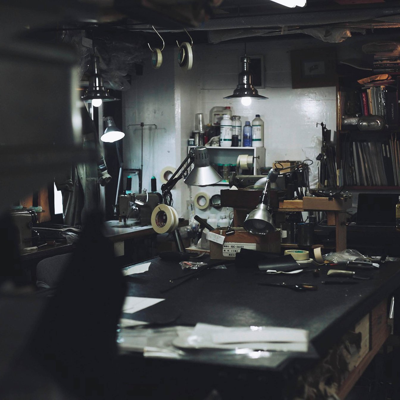 アトリエ　作業台