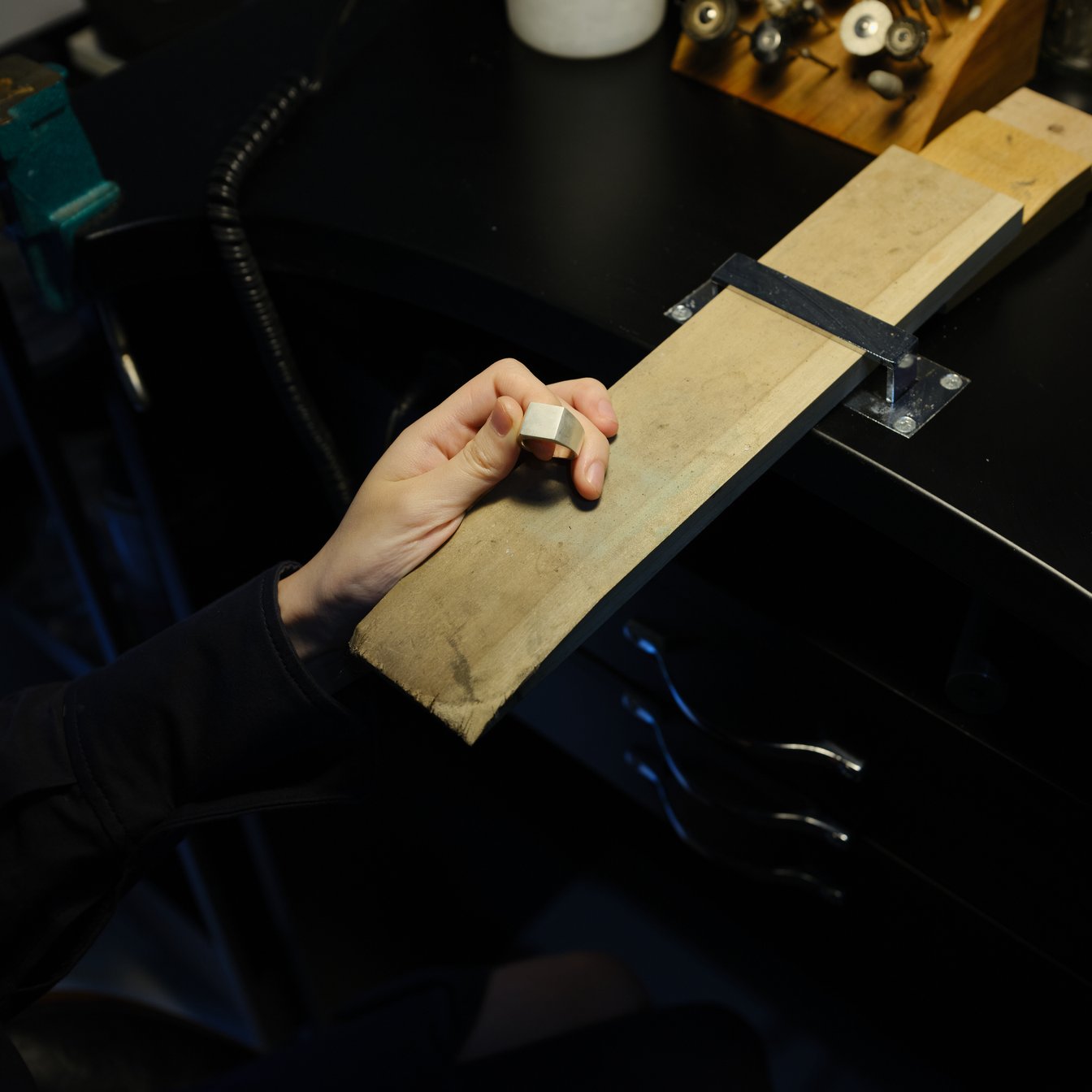 ジュエリーの制作現場