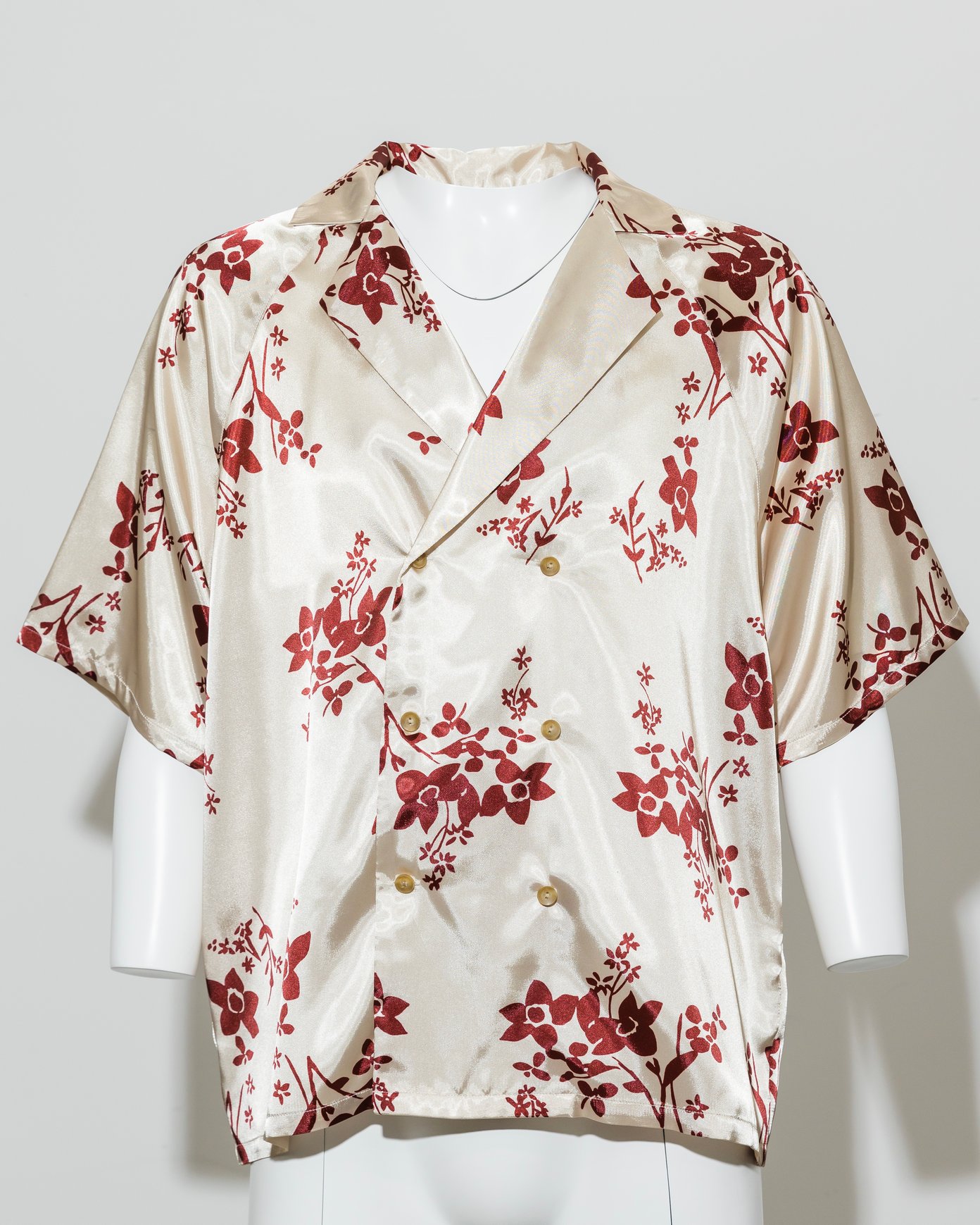 MIOSMOKEYの花柄シャツ