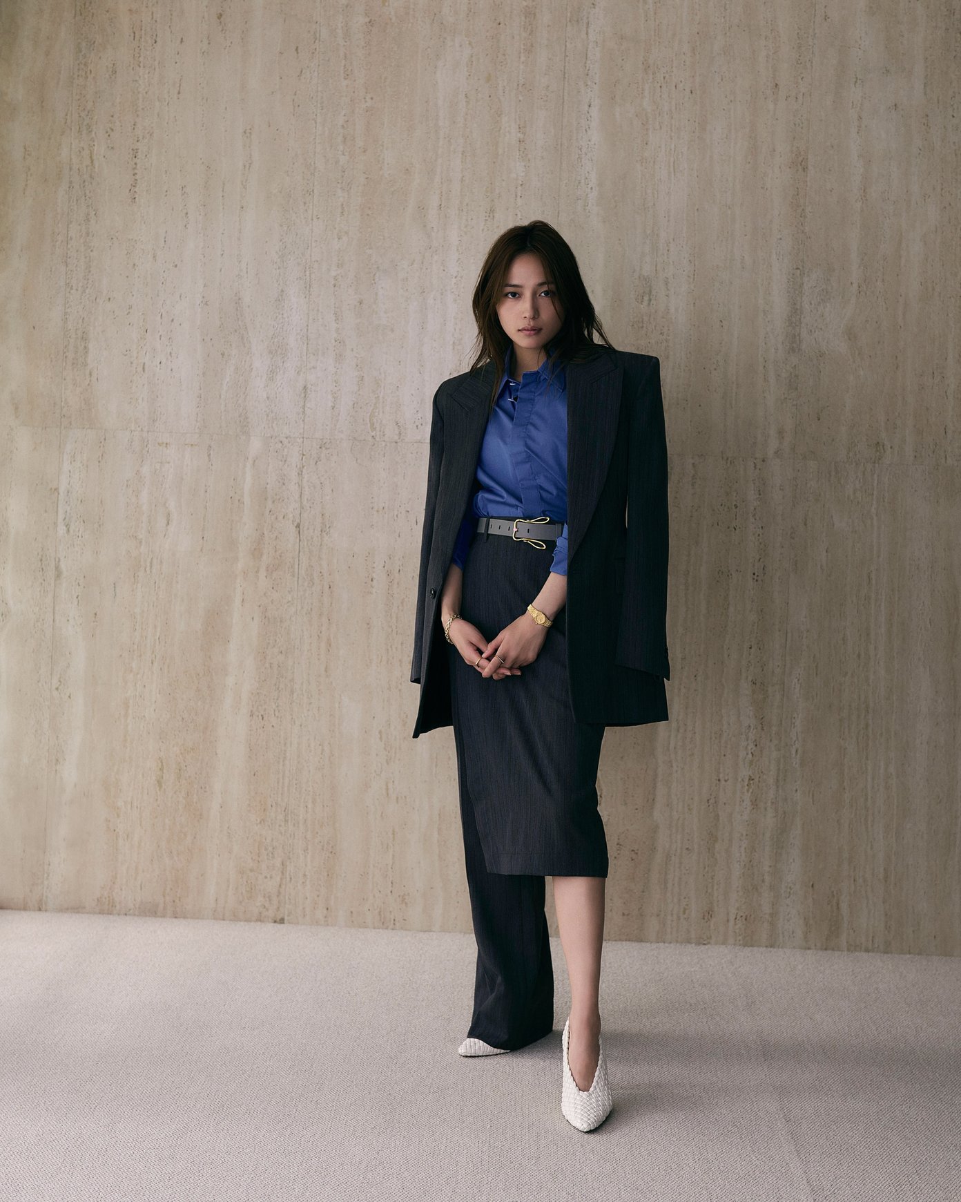 川口春奈のポートレート