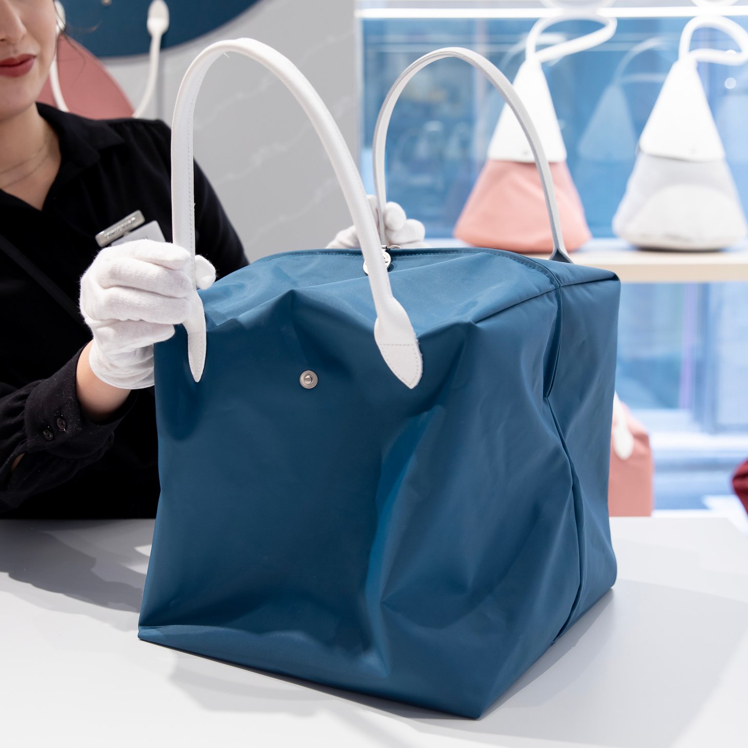 売り切り御免！】 ロンシャン nendo longchamp ハンドバッグ