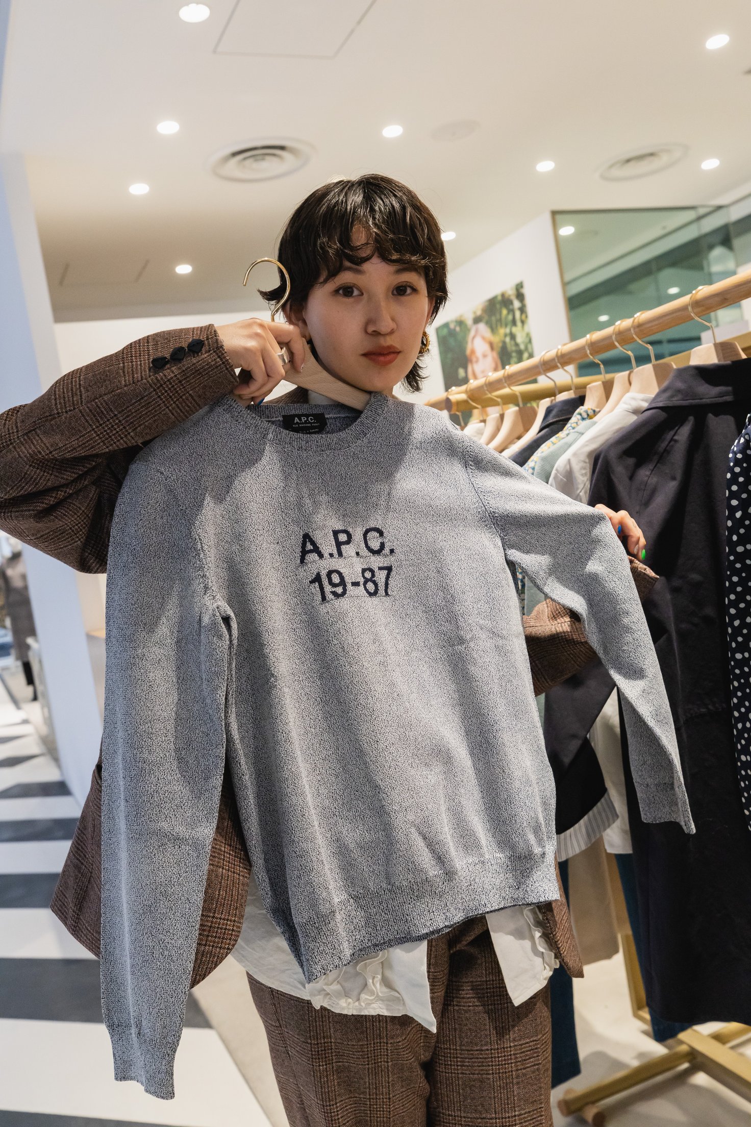 アー?ペー?セー ジャカードセーター