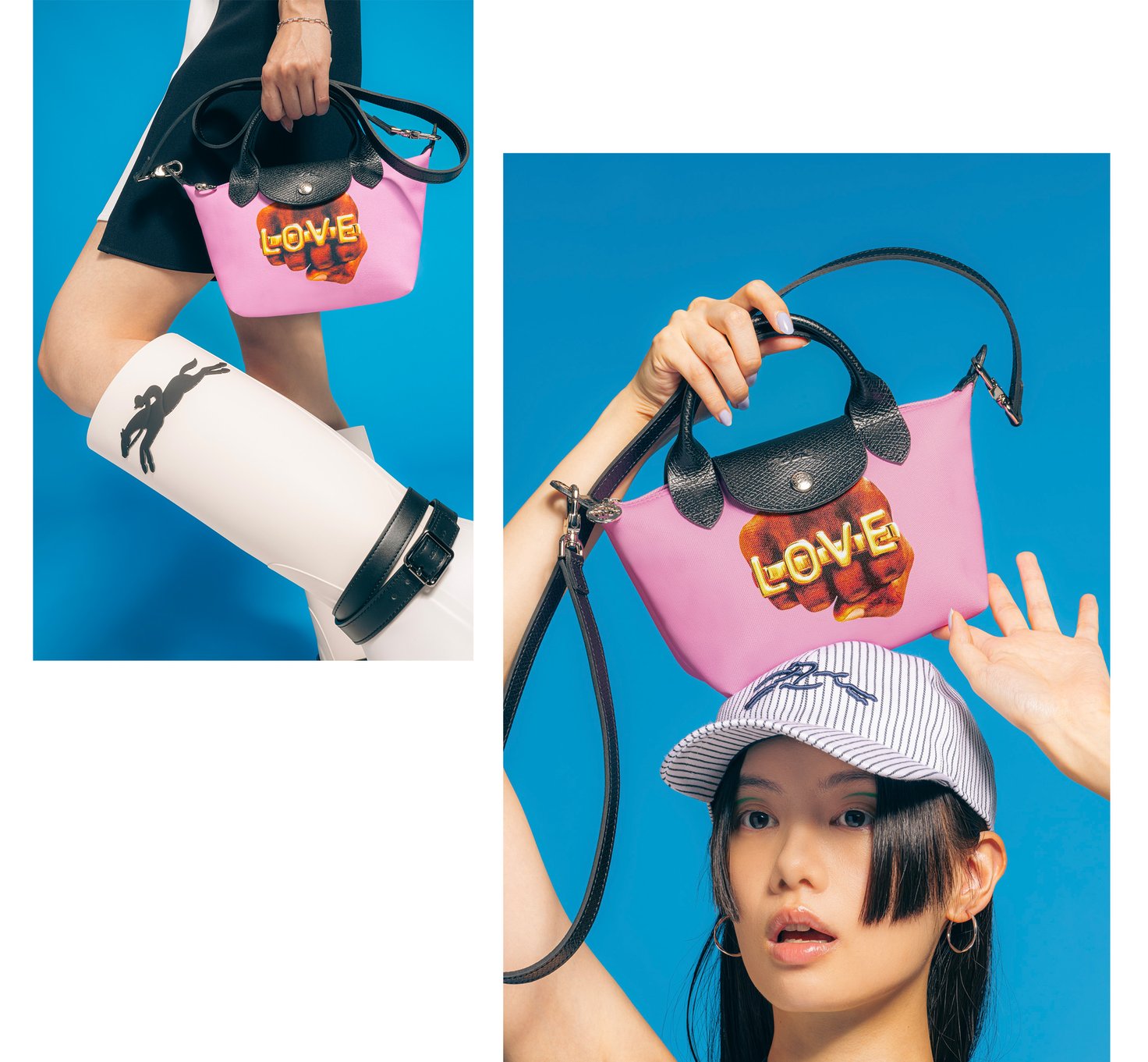 LONGCHAMP ロンシャン　トイレットペーパー　ポーチ　バック ロンシャン x トイレットペーパー」シュールでポップな魅力に心
