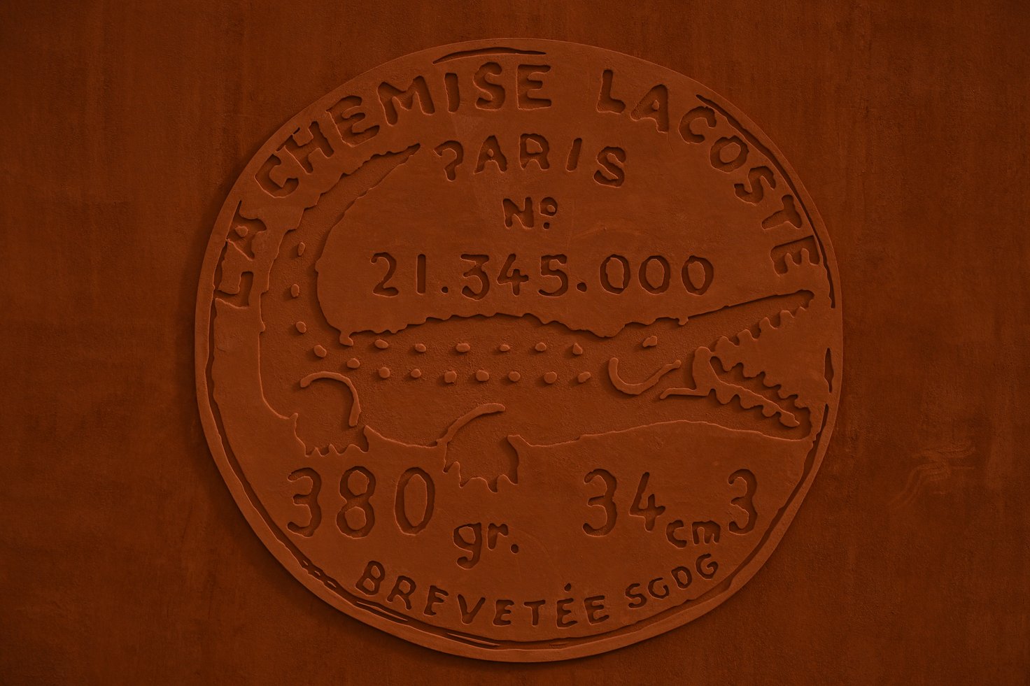 ラコステのショー会場