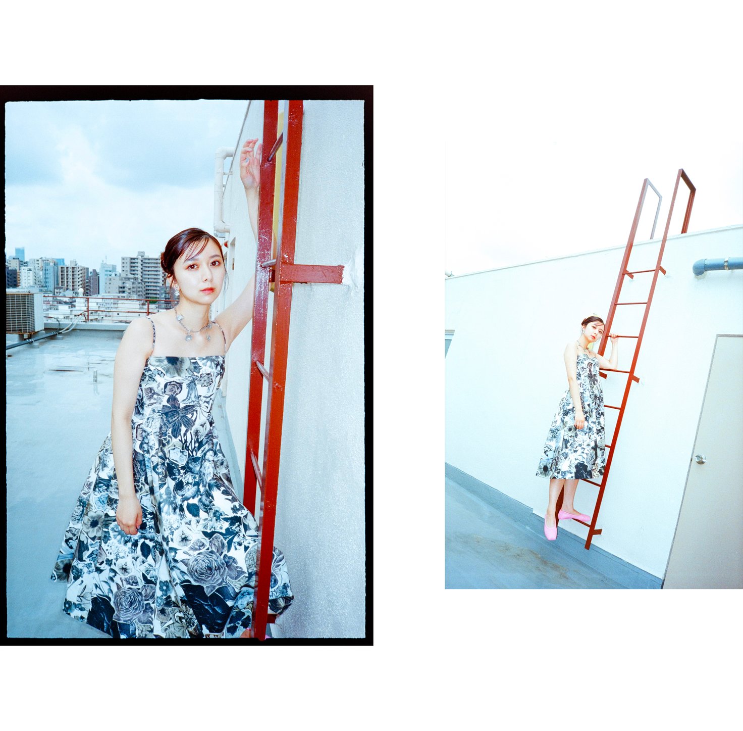 上白石萌歌と「マルニ」の幸福なケミストリー フラワー&チェック