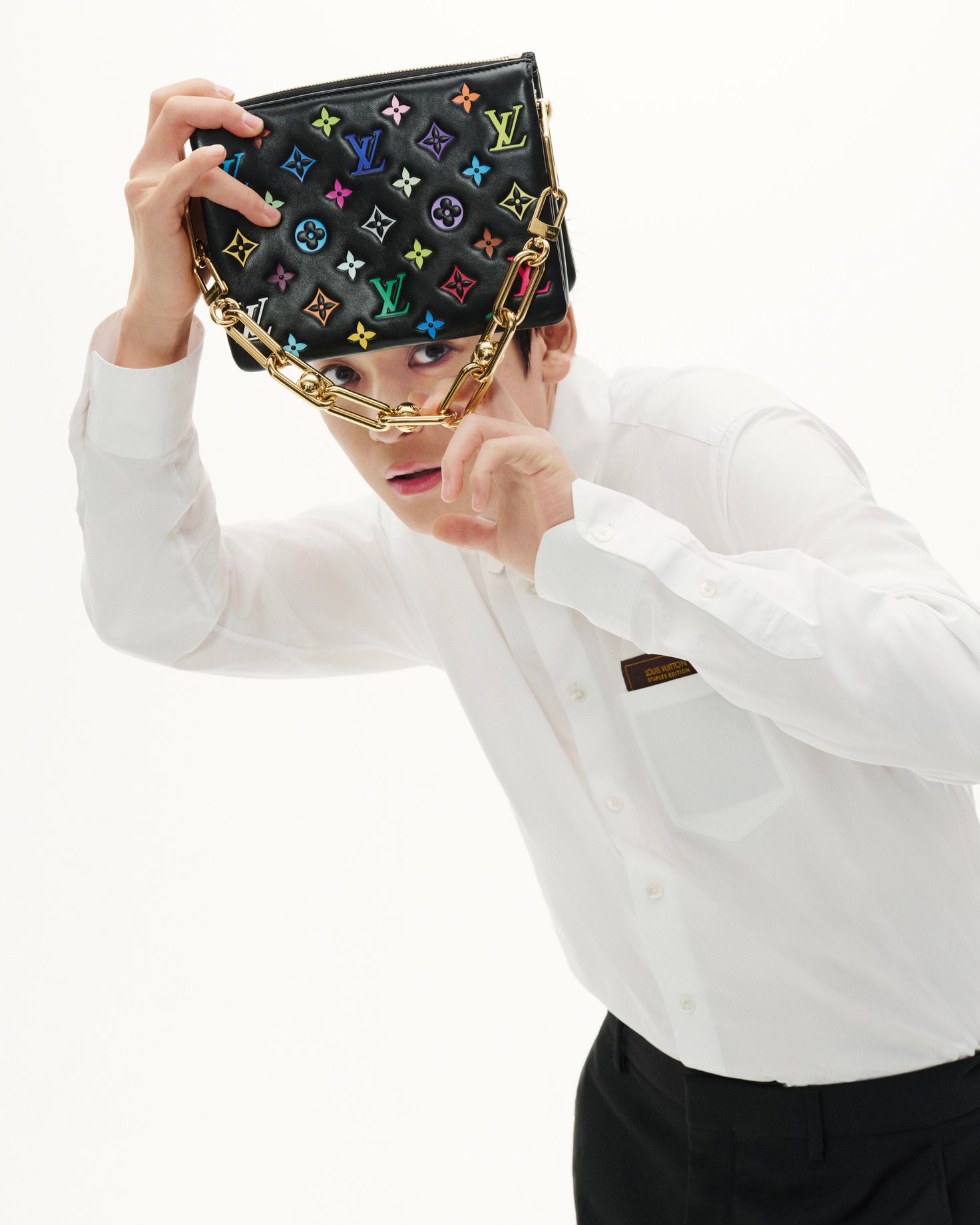 高橋文哉とLOUIS VUITTON × MURAKAMI バッグ