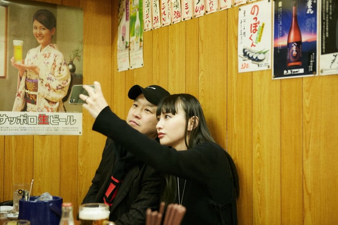 鈴木えみと柳川荒士