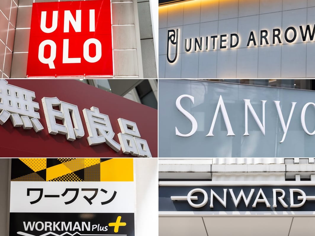 国内アパレル関連大手実績