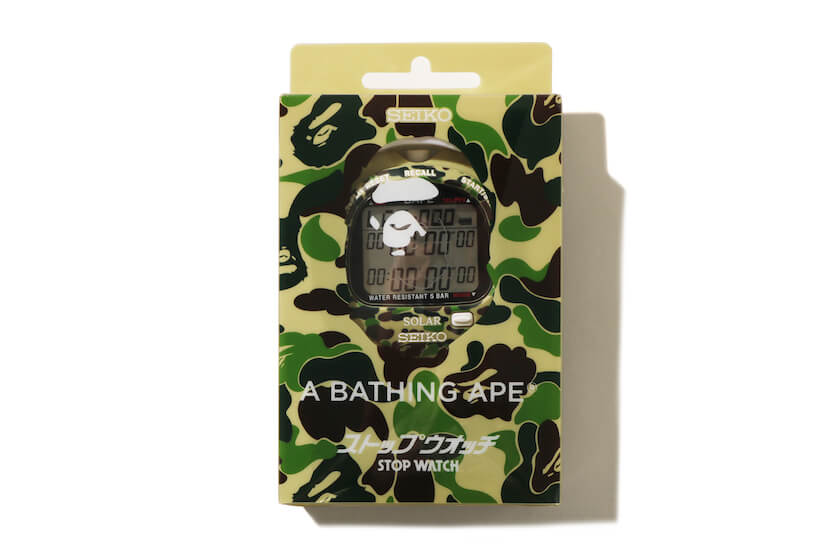 SEIKO×BAPE® ABC CAMO STOPWATCH