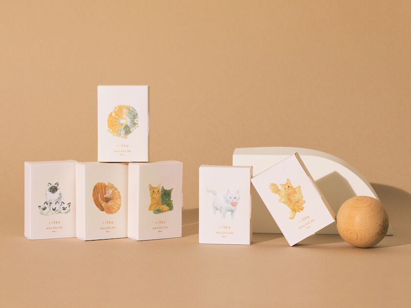 「リーカ(rihka)」の猫コレクション「the Madeleine club」