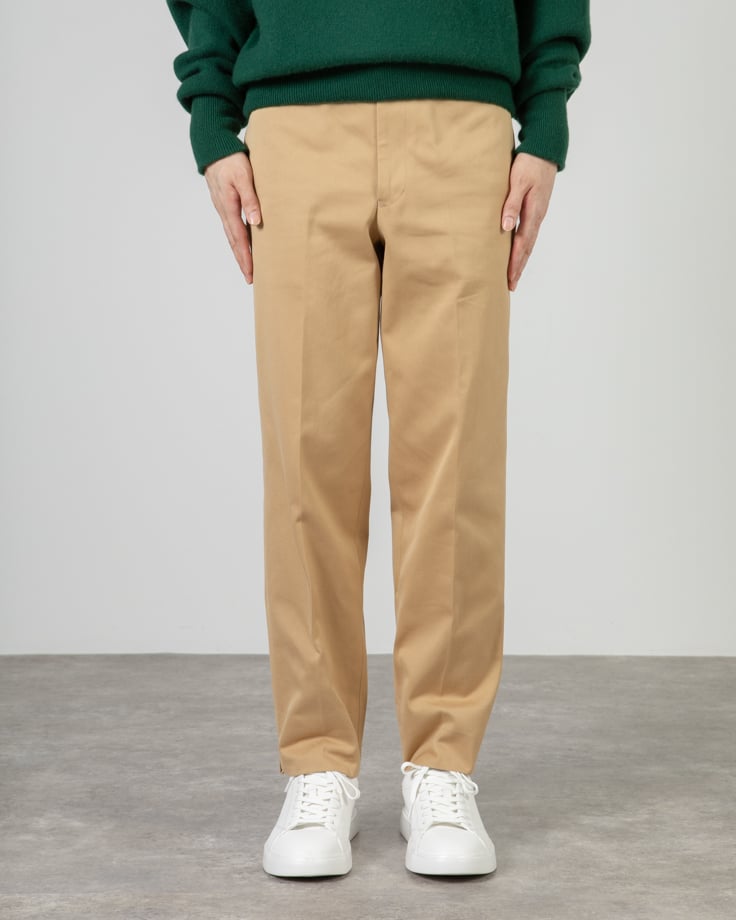 ビューティフルピープル チノパン 着画