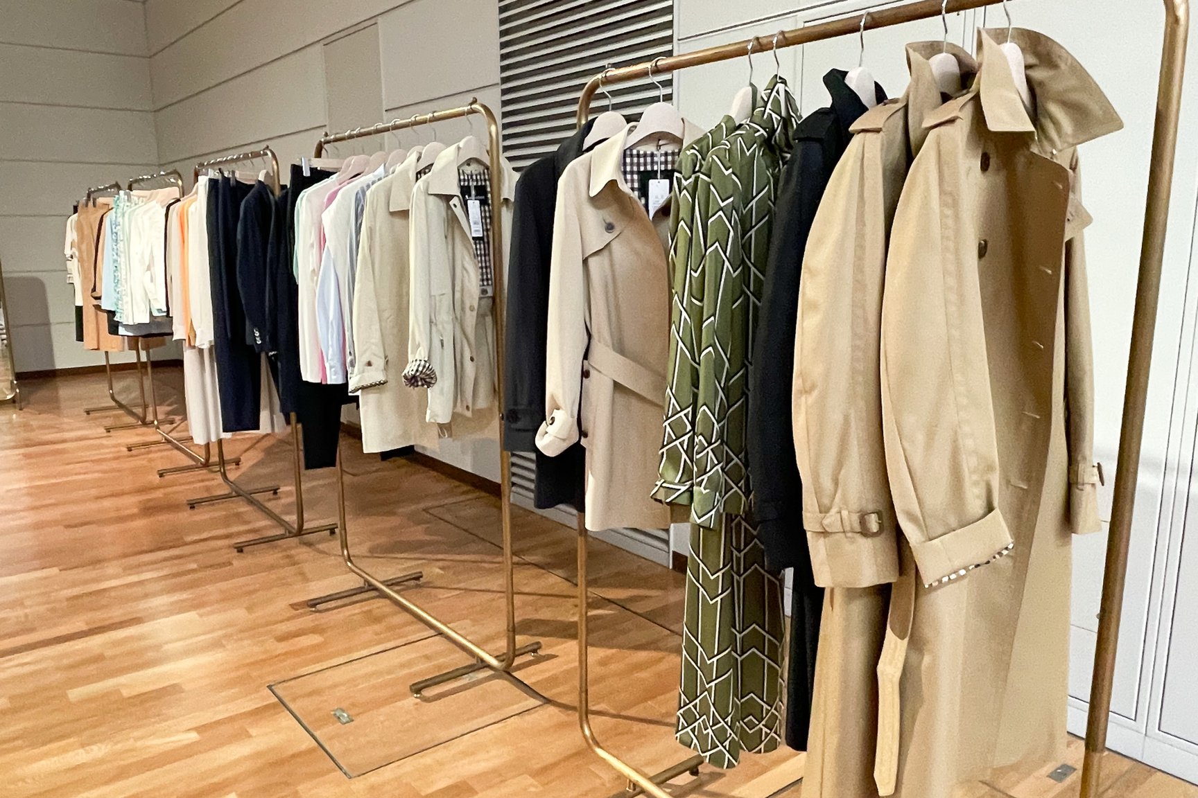 アクアスキュータム展示会の様子