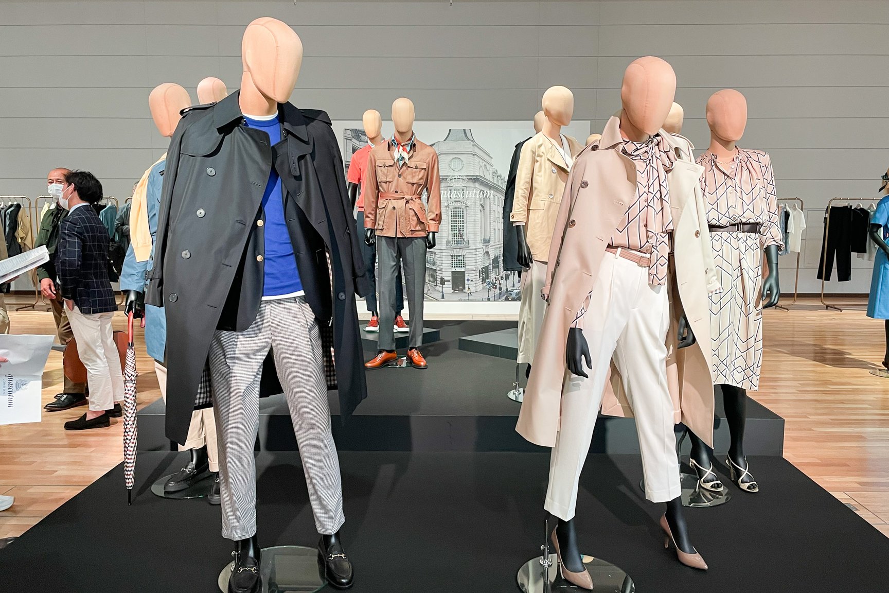 アクアスキュータム展示会の様子