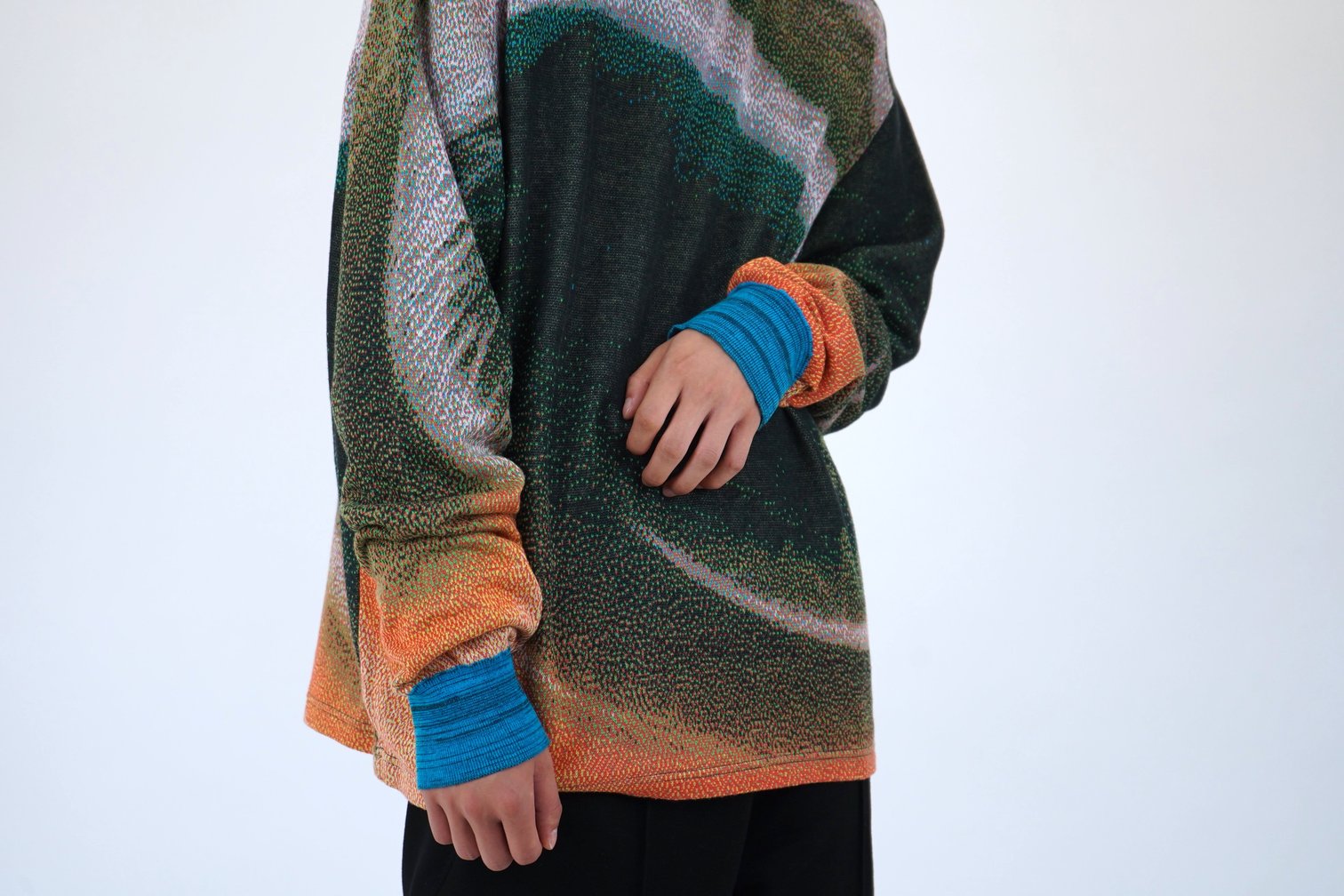 ハトラ ニット 着画