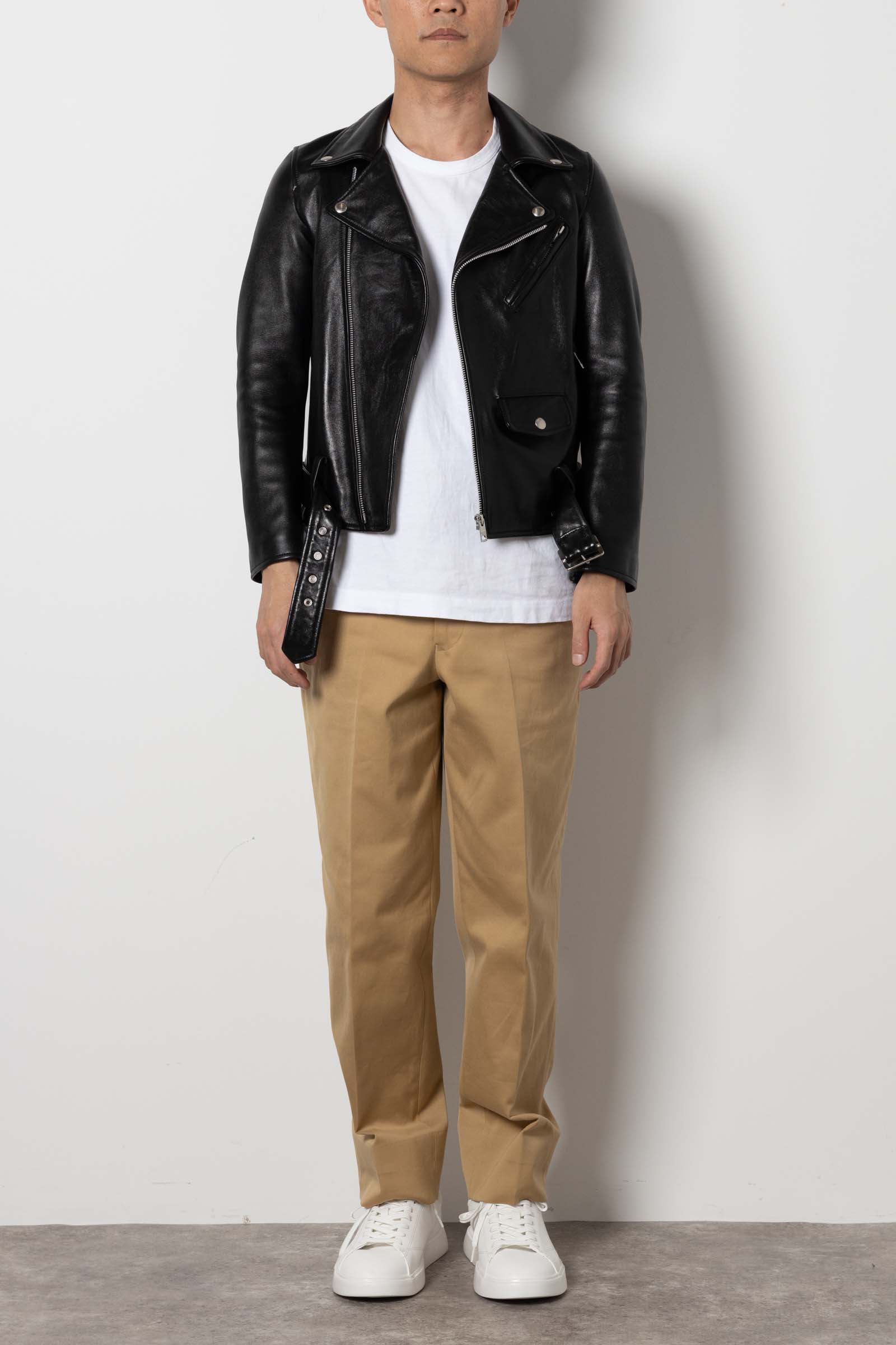 ビューティフルピープル　ライダースジャケット　160cm 着画