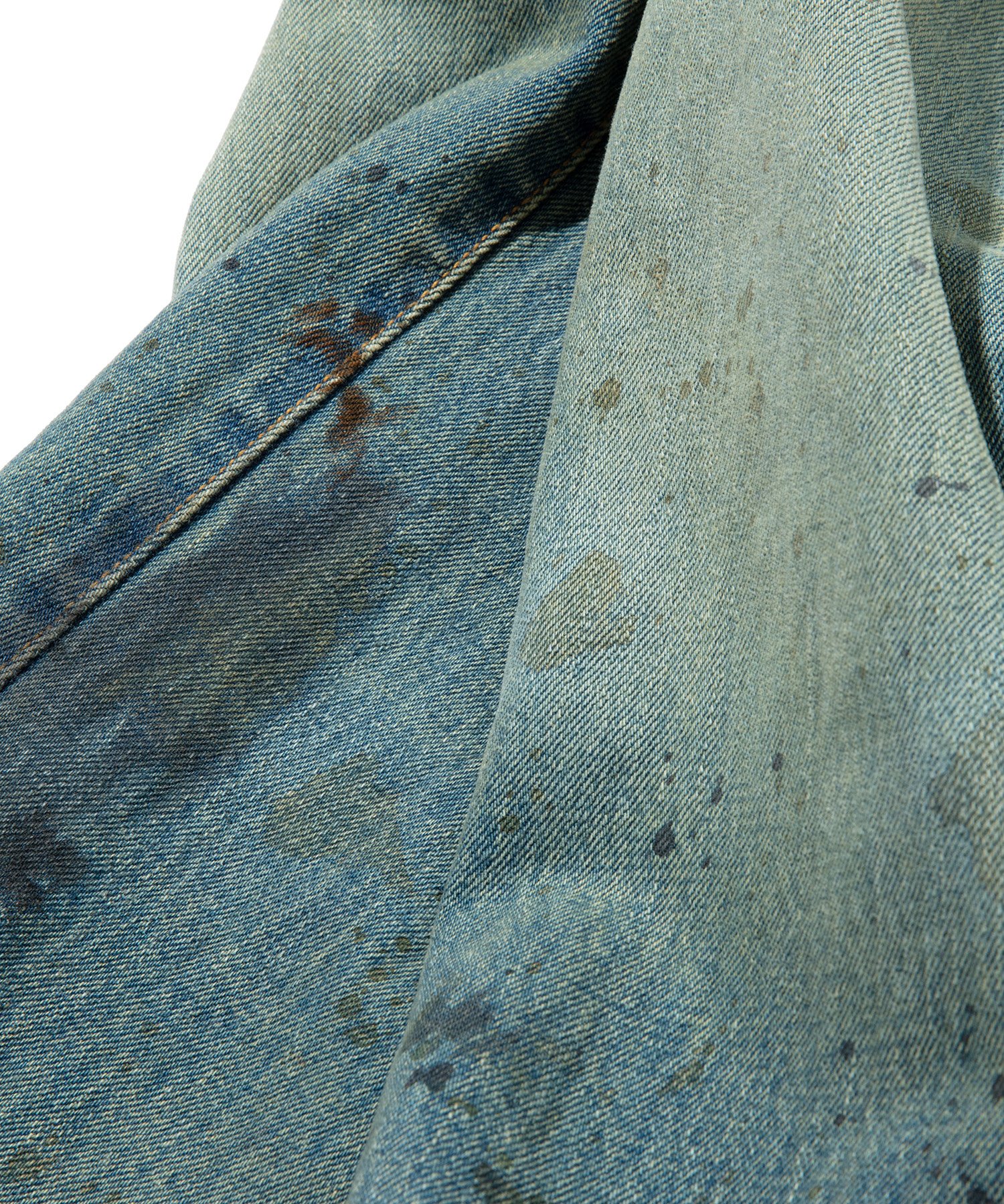 OIL FADE DENIM PANTS TYPE 502 FADED INDIGO