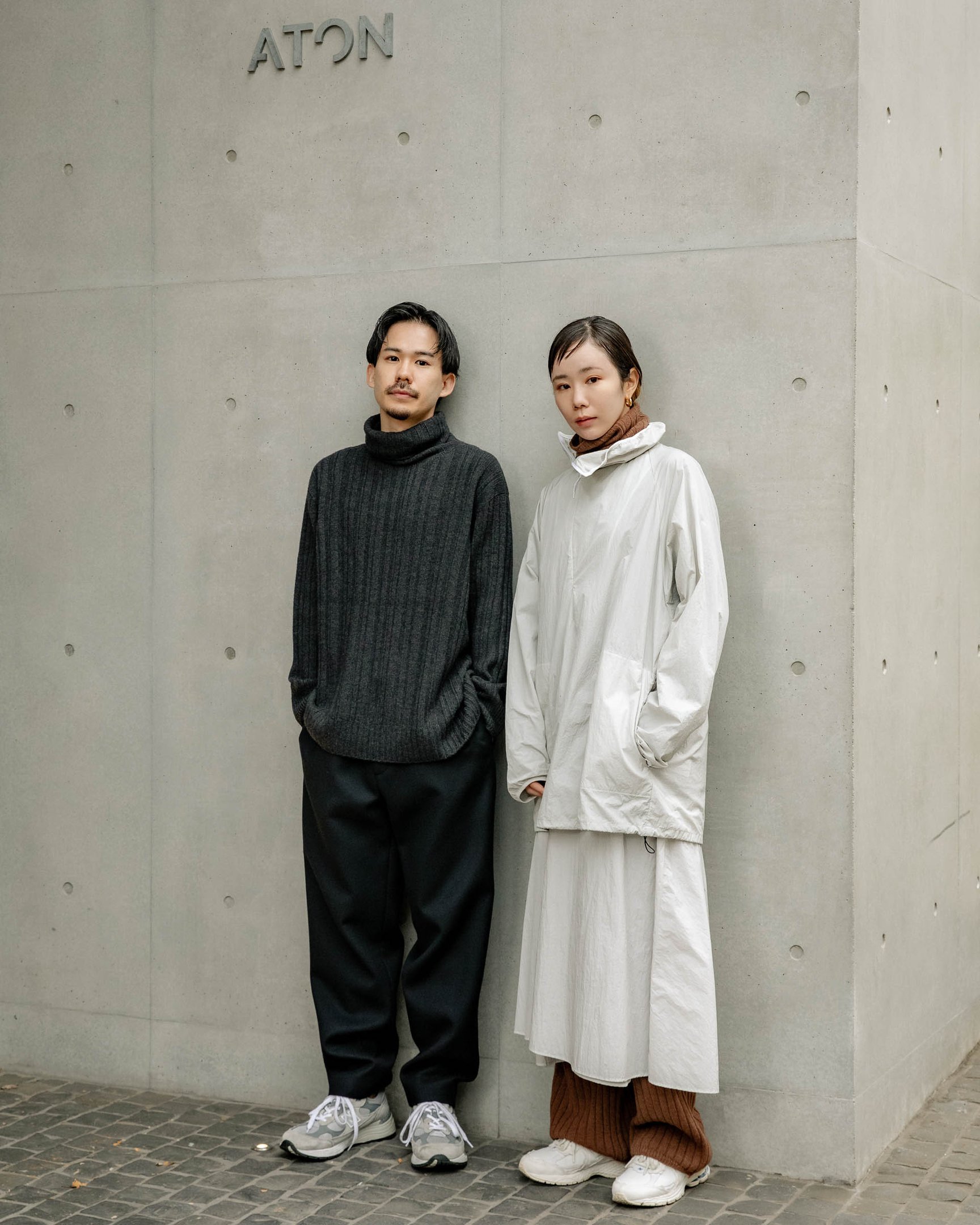 エイトン ナイロンパンツ ナイロンスカート