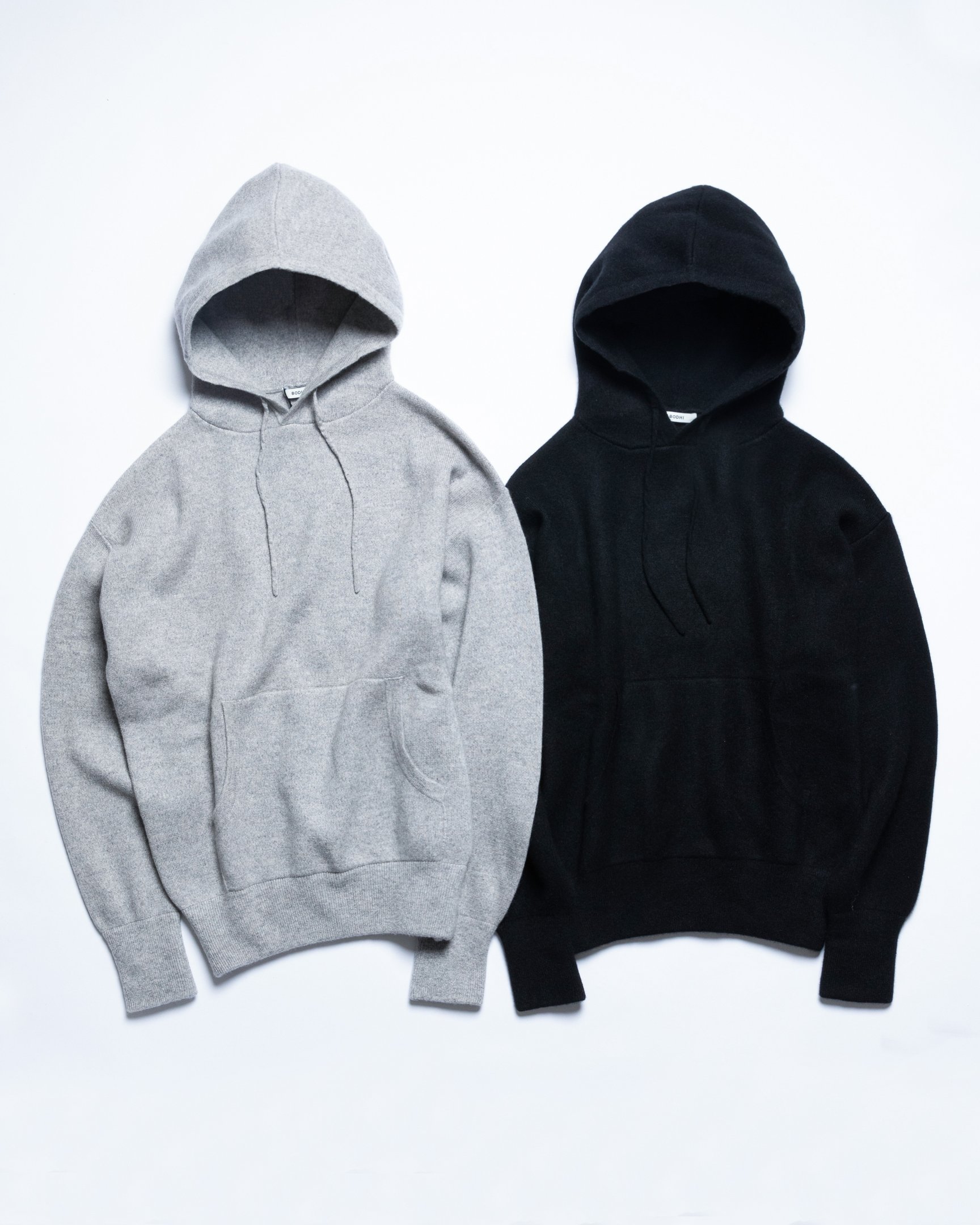 ボーディ　カシミヤフーディー