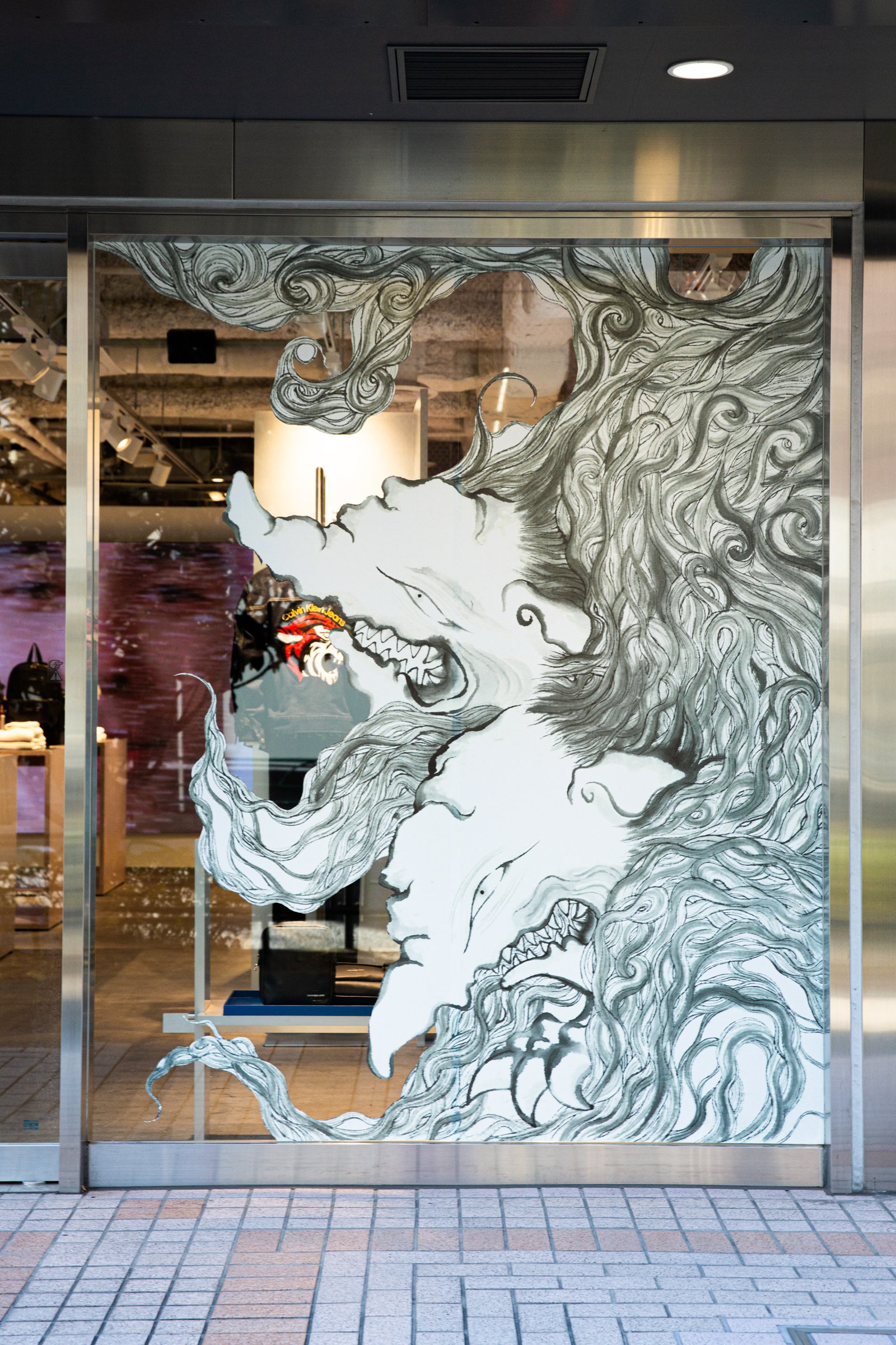 カルバン・クライン　原宿　新年