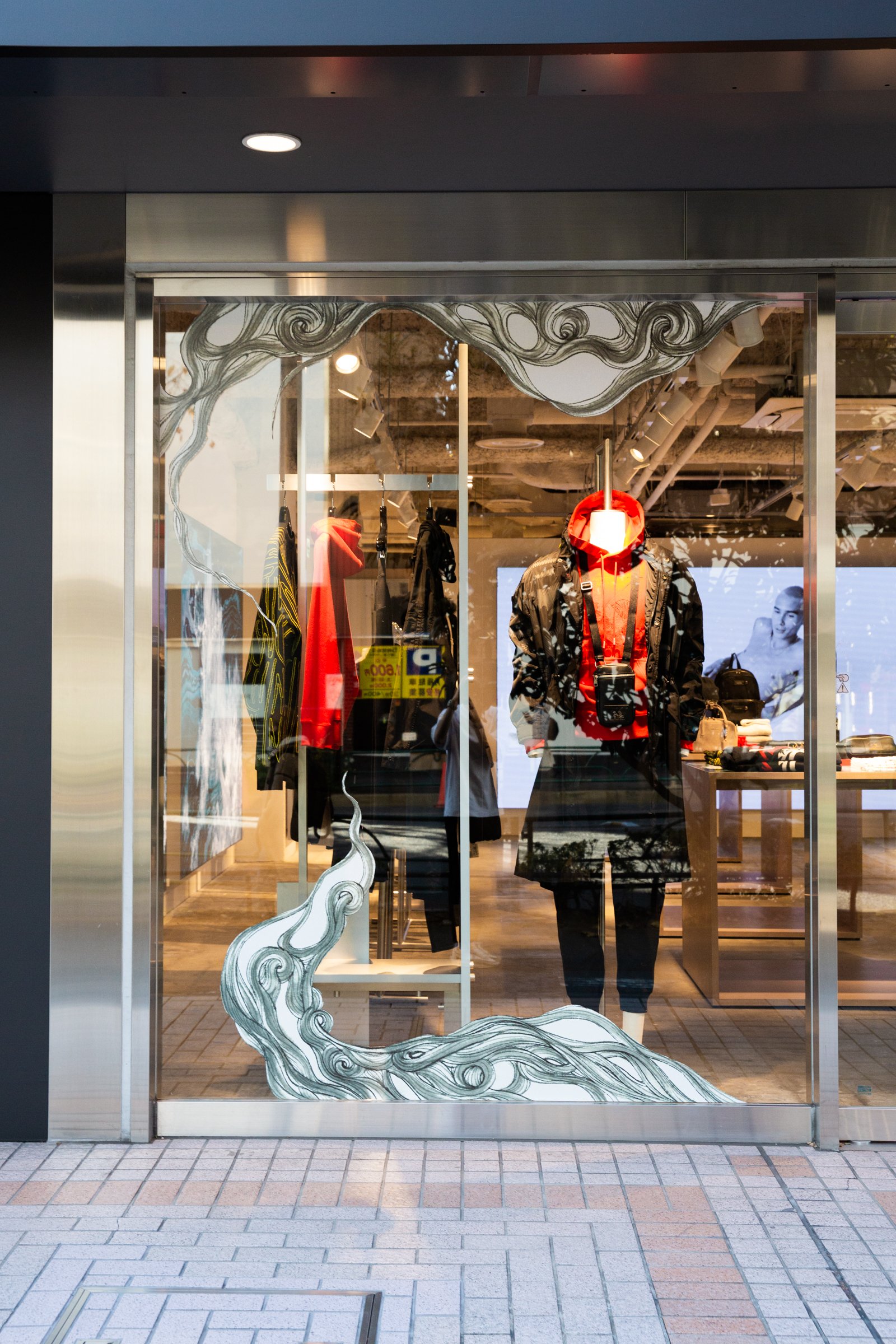 カルバン・クライン　原宿　新年