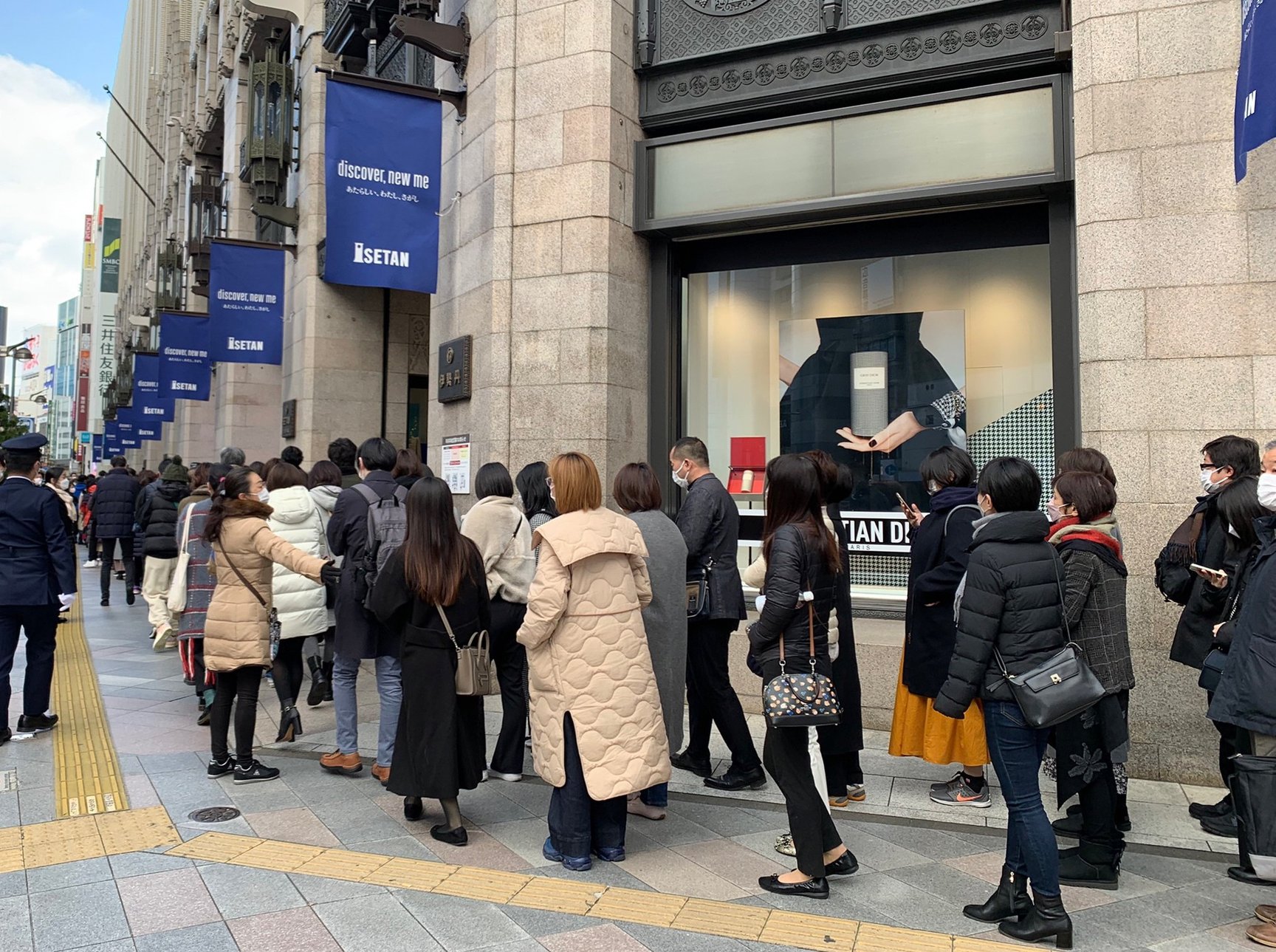 伊勢丹新宿店 2022年初売り
